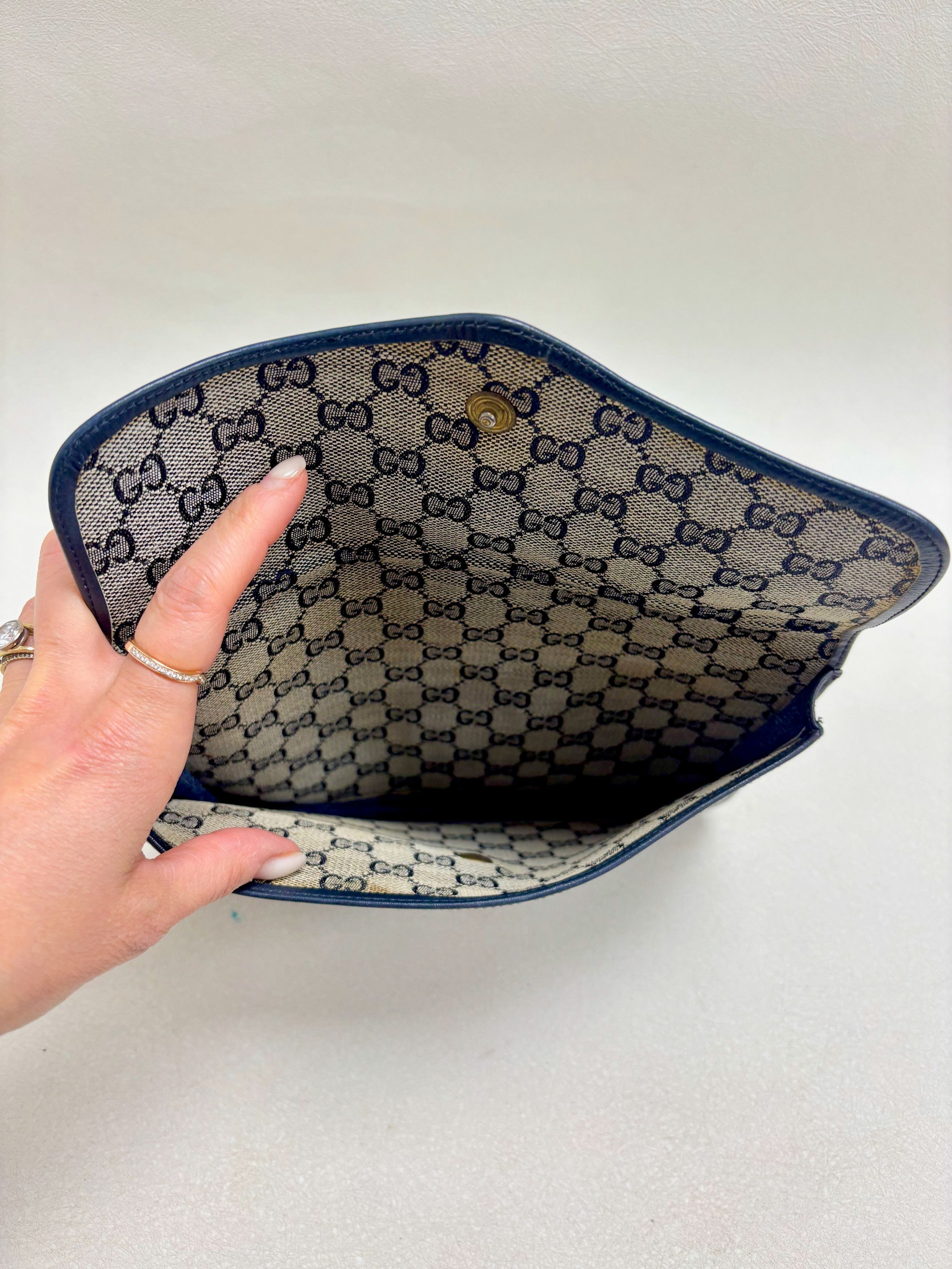Gucci Pochette en Cuir Size ONE SIZE - 9 Thumbnail