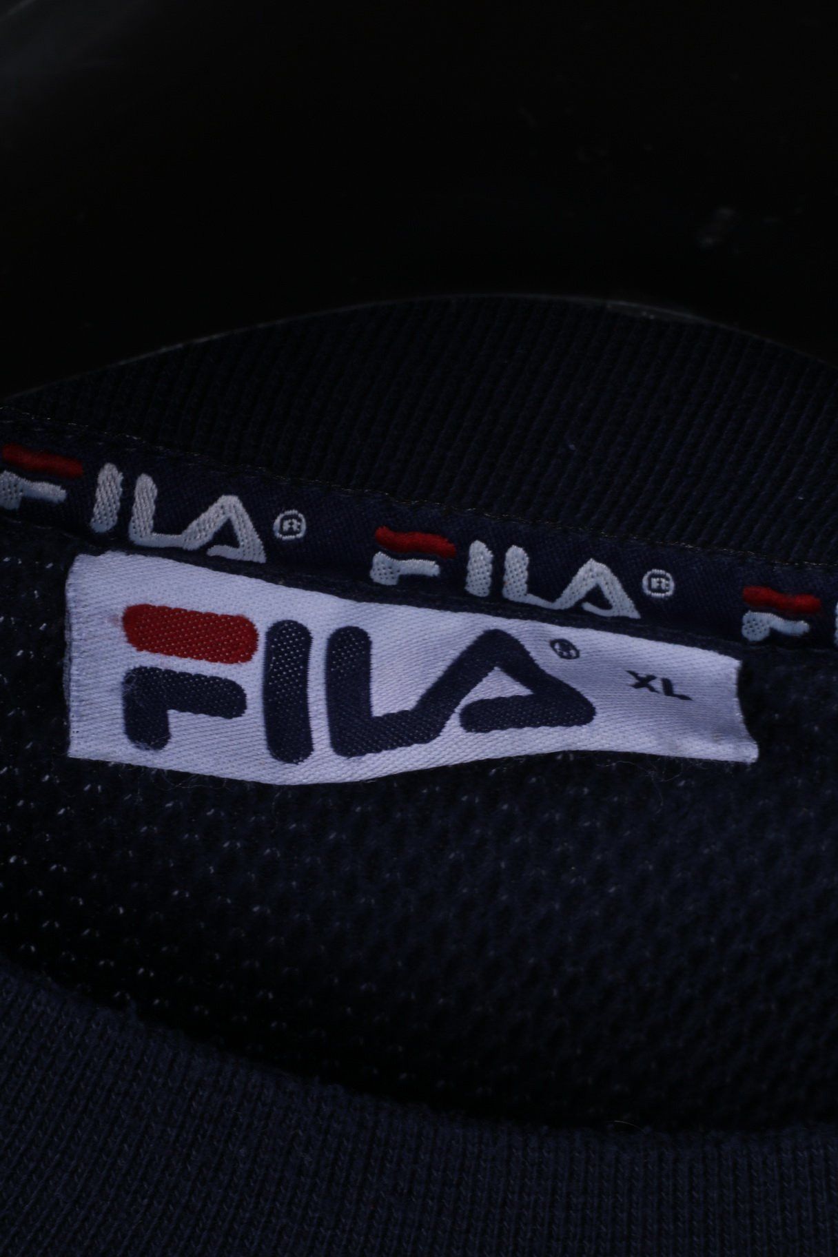 Fila × Vintage FILA Mens XL Sweatshirt Navy Cotton Blend Training Top 2830 Size US XL / EU 56 / 4 - 6 Thumbnail