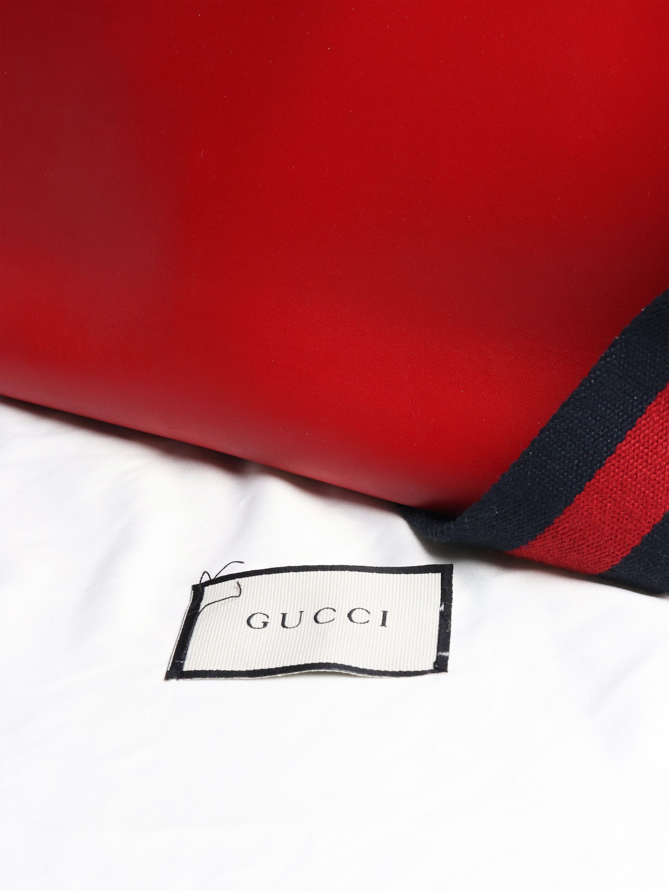 Gucci Red bamboo top handle bag Size ONE SIZE - 9 Thumbnail