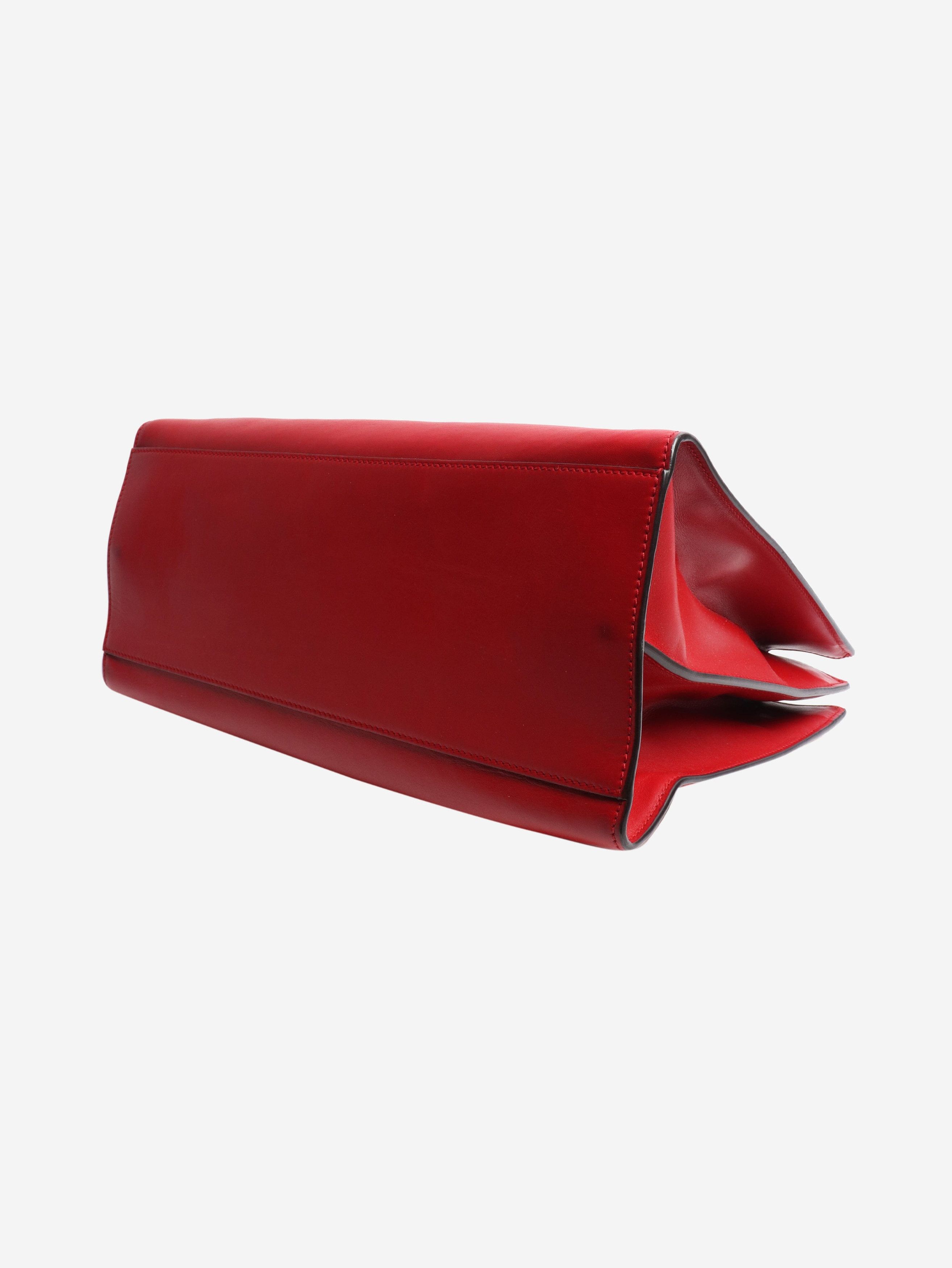 Gucci Red bamboo top handle bag Size ONE SIZE - 6 Thumbnail