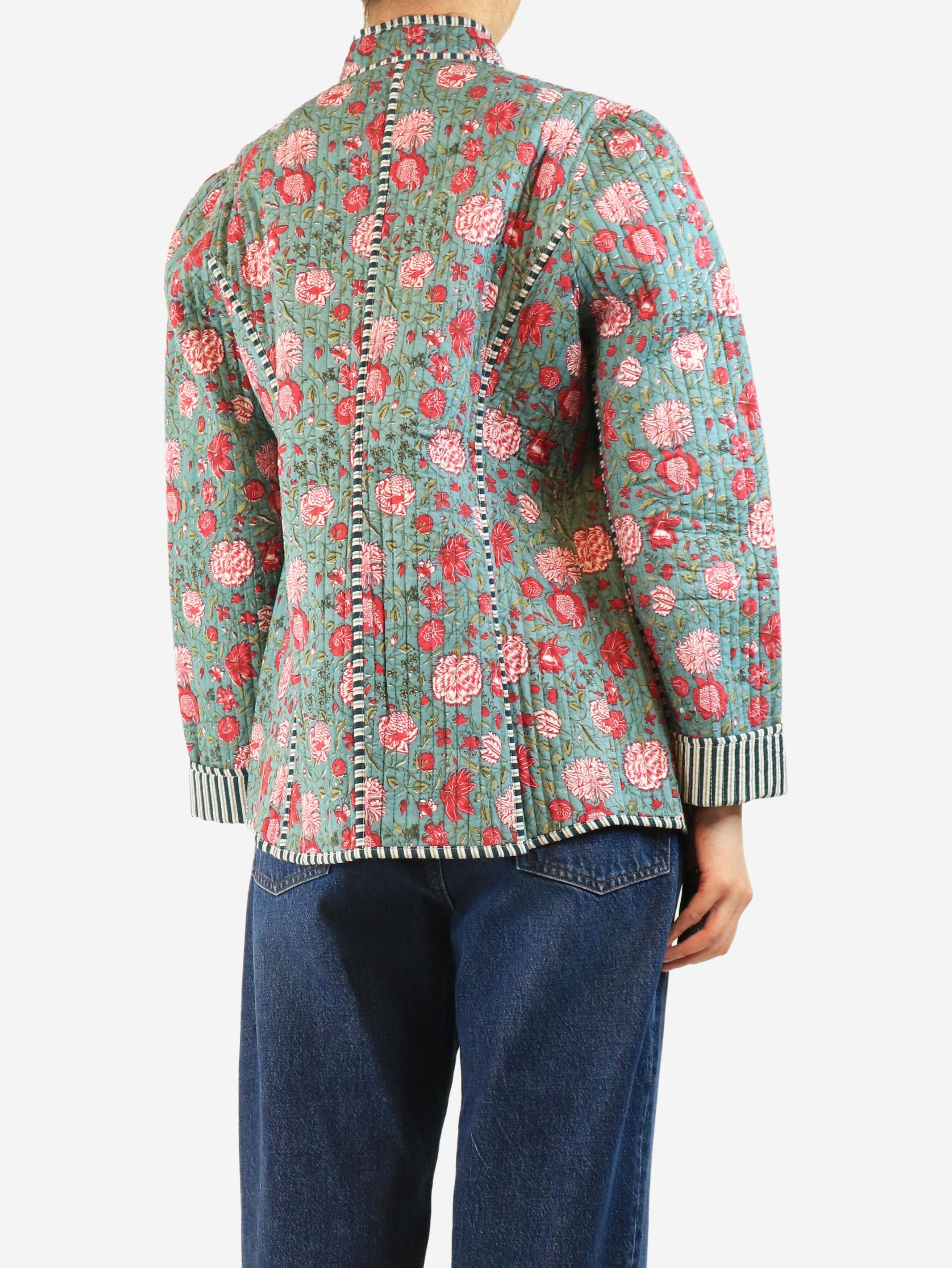 Other Teal Matilda quilted floral jacket - M Size M / US 6-8 / IT 42-44 - 3 Thumbnail