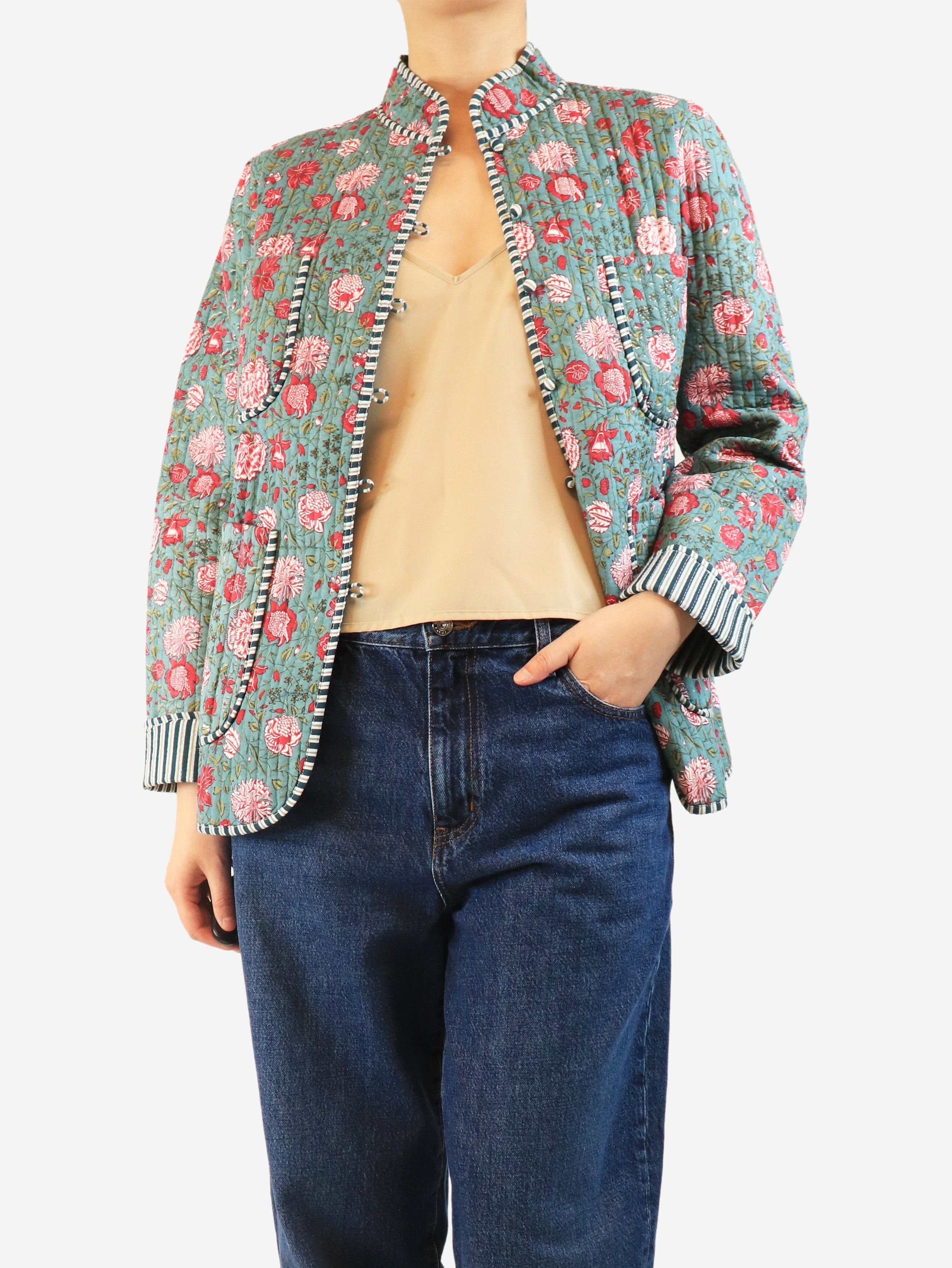 Other Teal Matilda quilted floral jacket - M Size M / US 6-8 / IT 42-44 - 5 Thumbnail