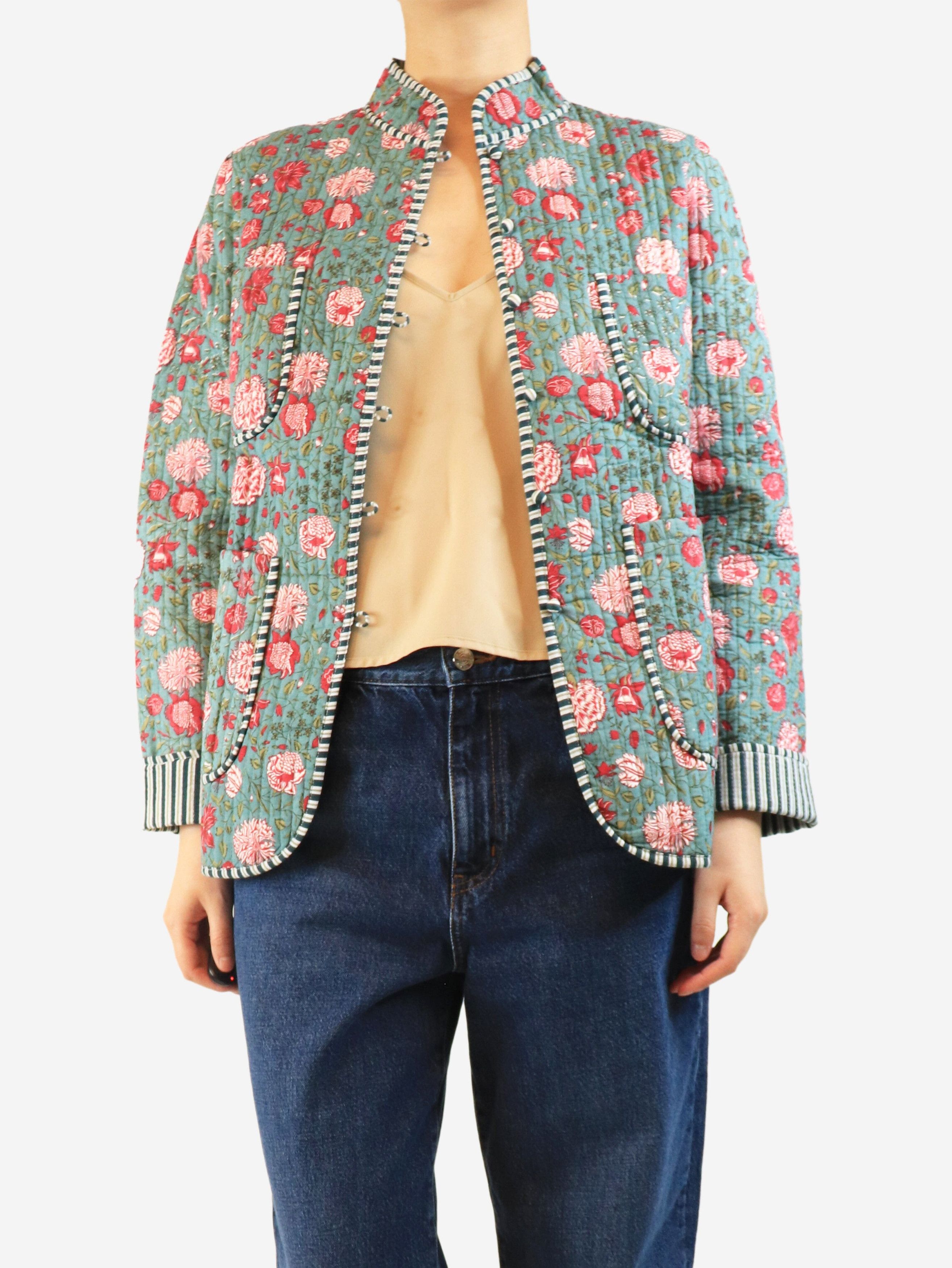 Other Teal Matilda quilted floral jacket - M Size M / US 6-8 / IT 42-44 - 4 Thumbnail