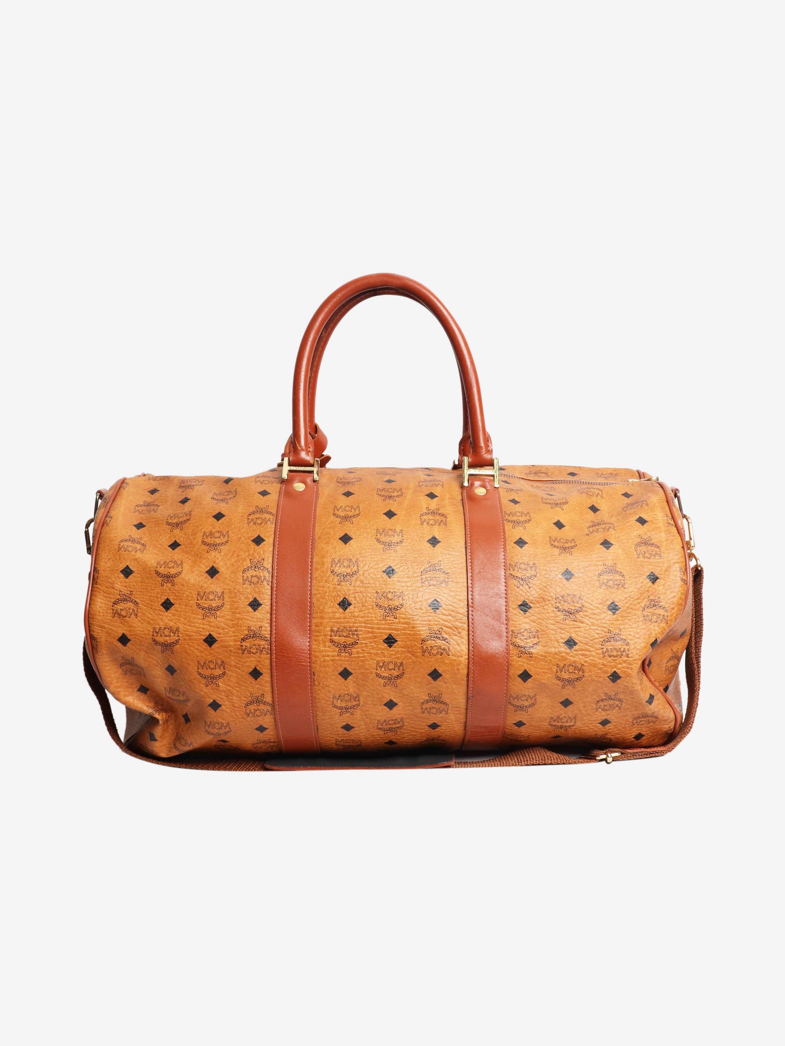 MCM Tan duffle bag Size ONE SIZE - 3 Thumbnail