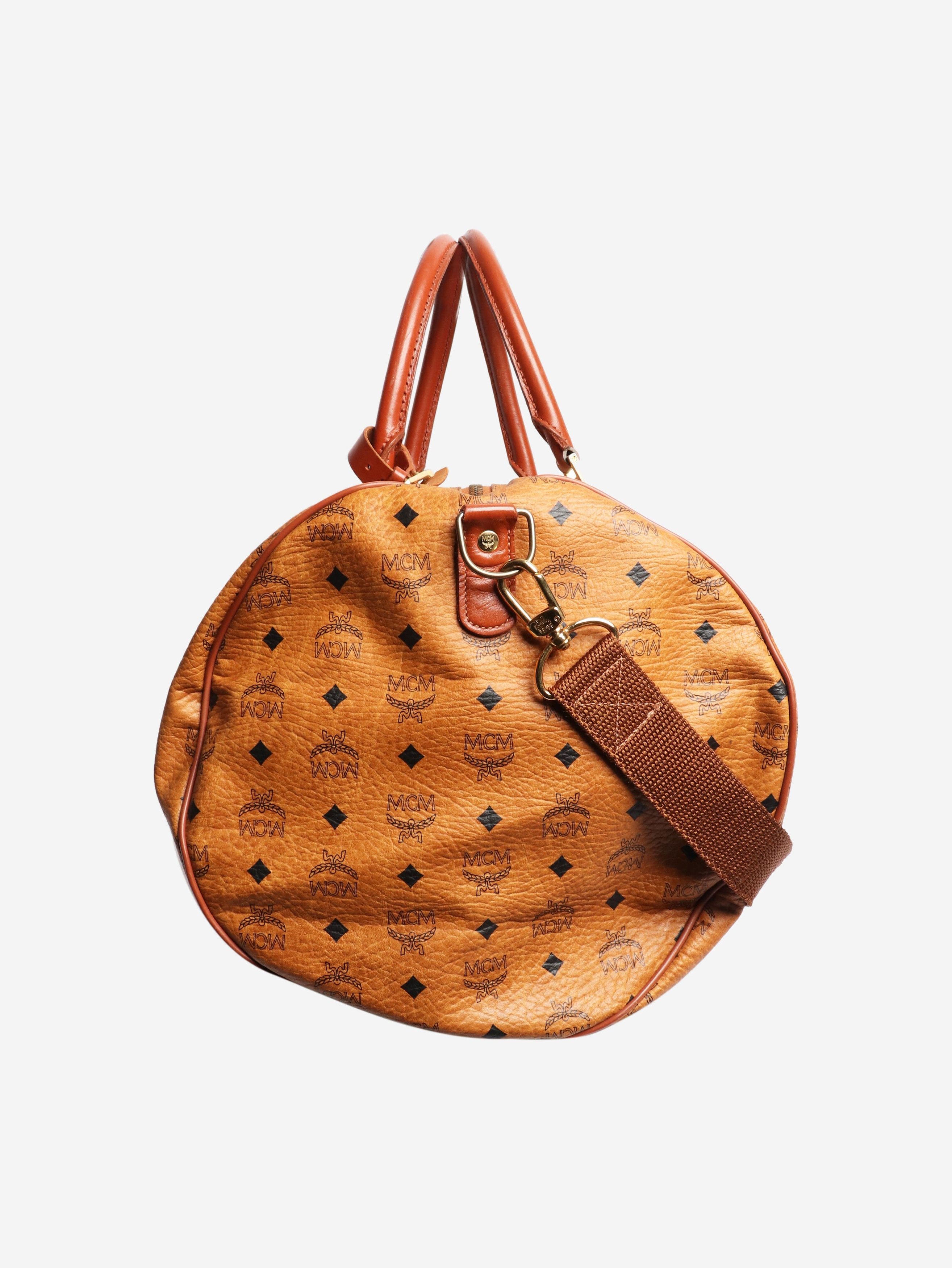 MCM Tan duffle bag Size ONE SIZE - 2 Thumbnail