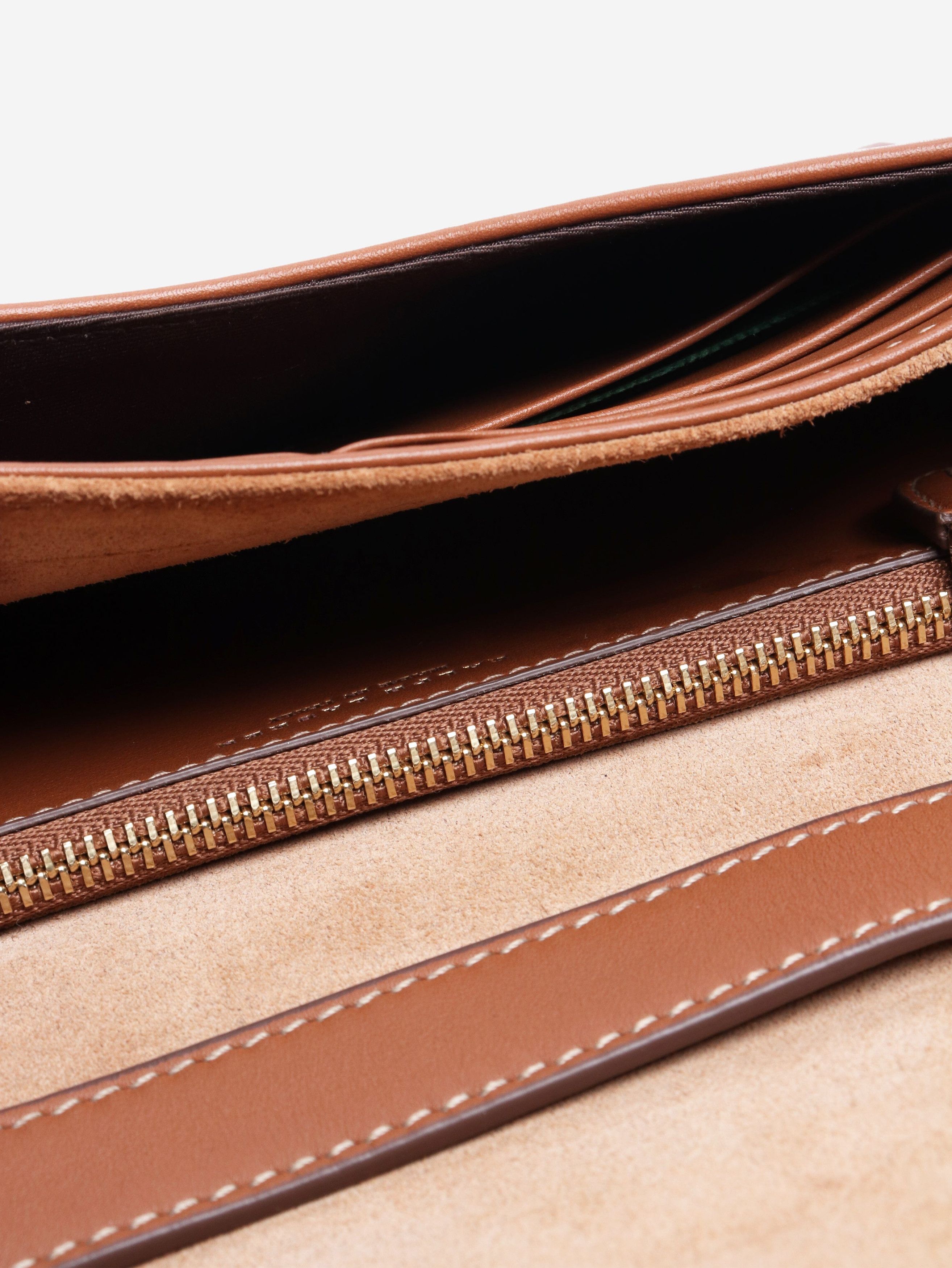 Ralph Lauren Tan leather crossbody bag Size ONE SIZE - 5 Thumbnail