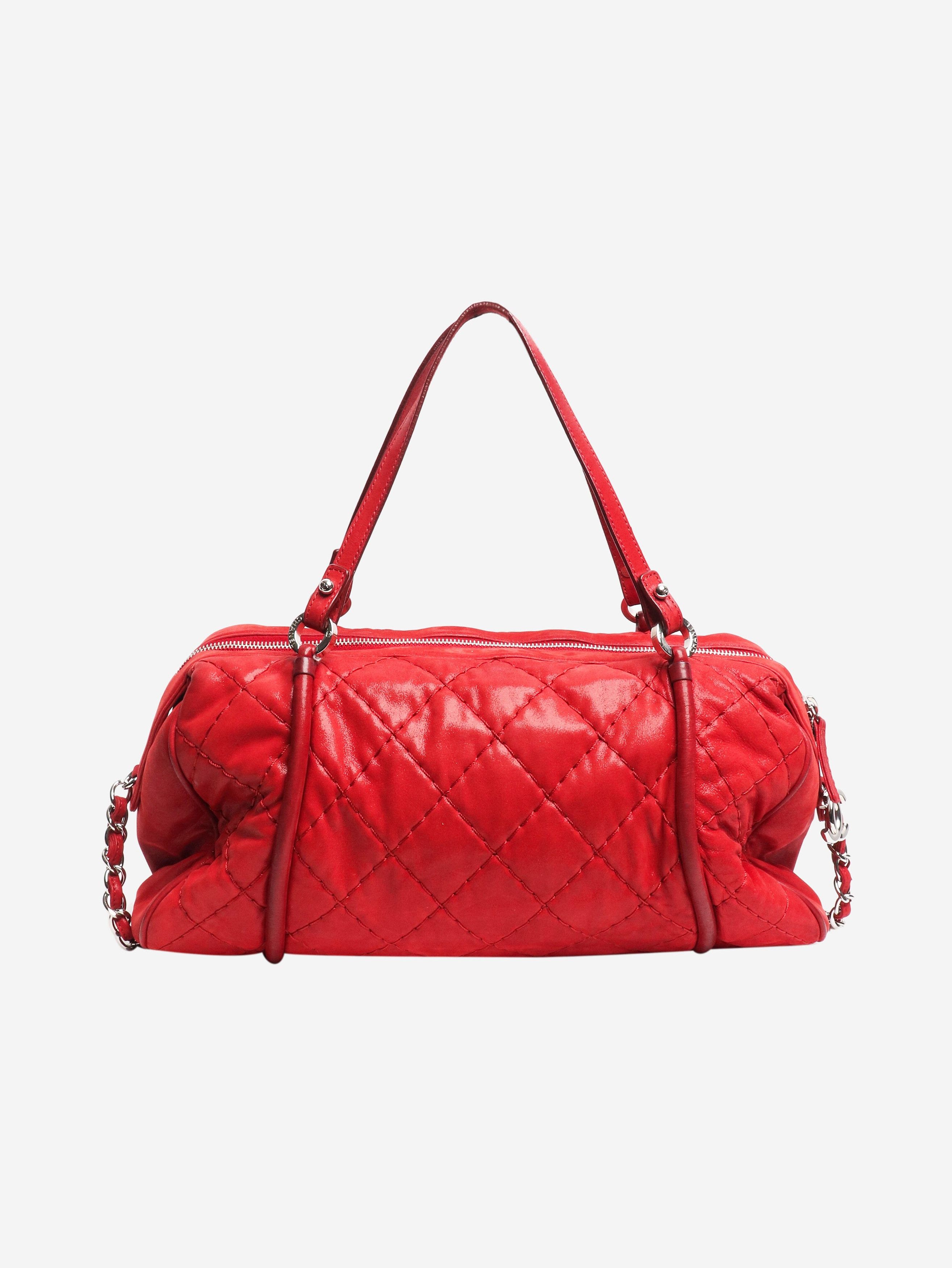 Chanel Red Borsa Boston bag Size ONE SIZE - 3 Thumbnail