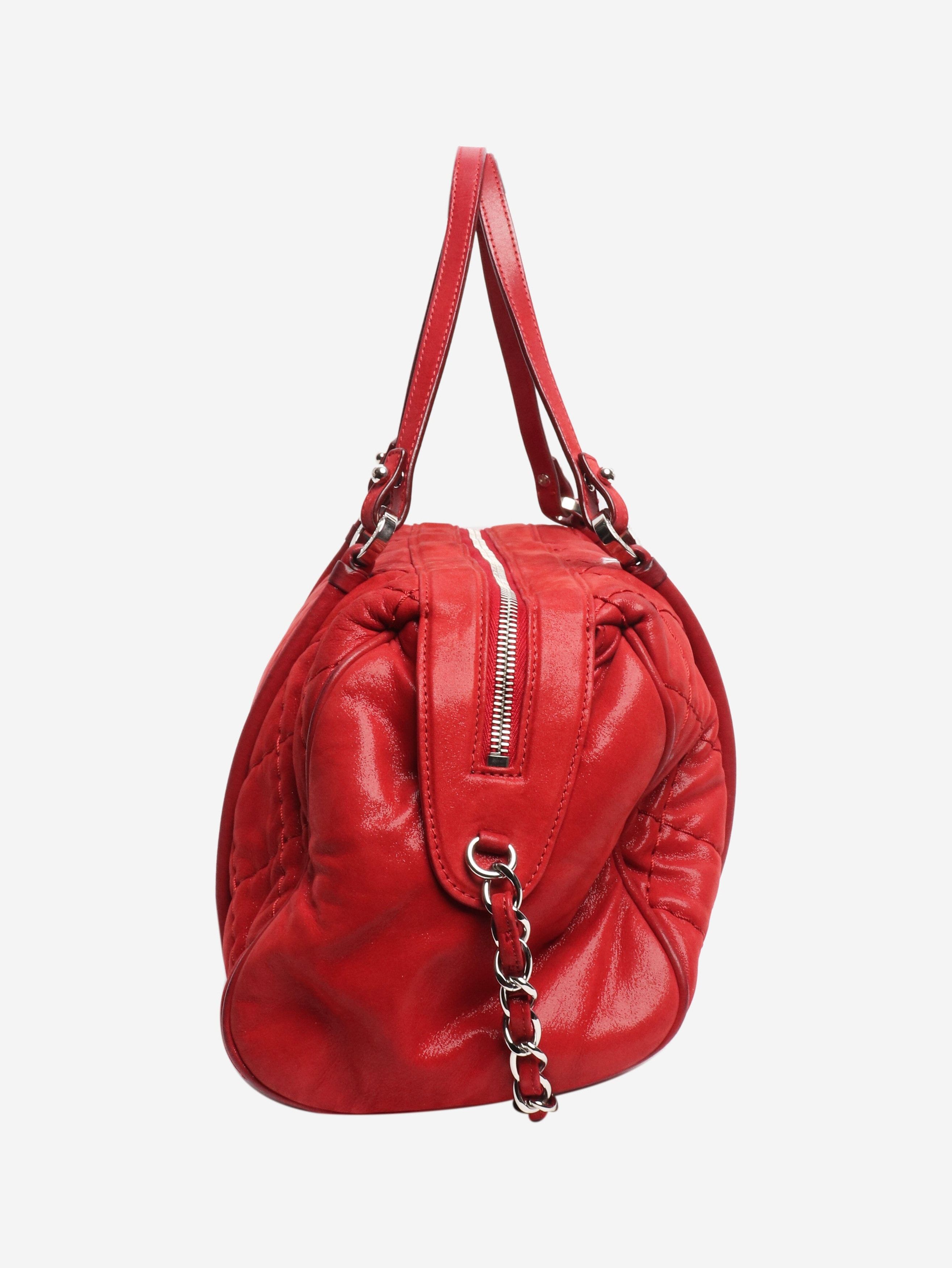Chanel Red Borsa Boston bag Size ONE SIZE - 2 Thumbnail