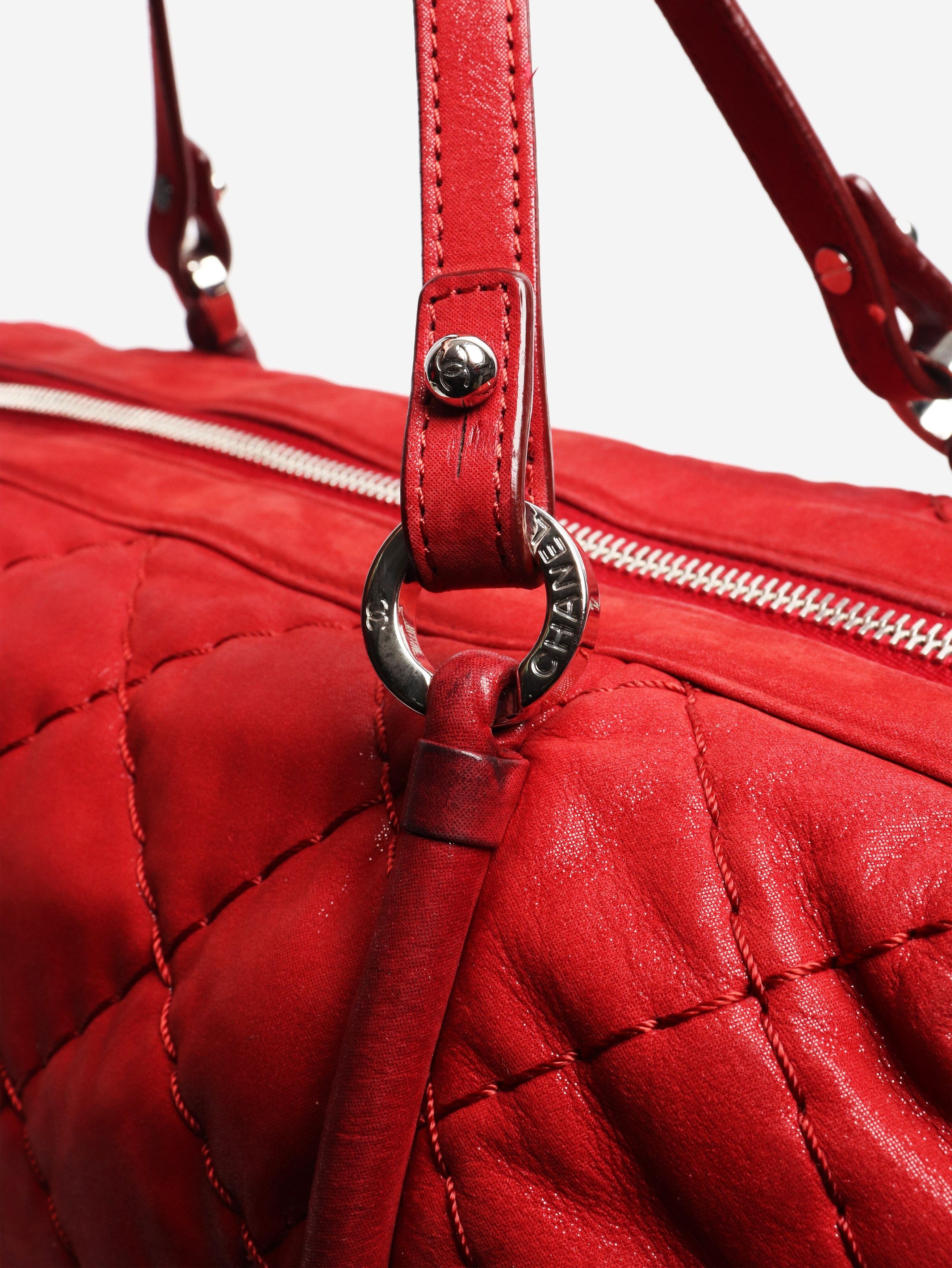 Chanel Red Borsa Boston bag Size ONE SIZE - 6 Thumbnail