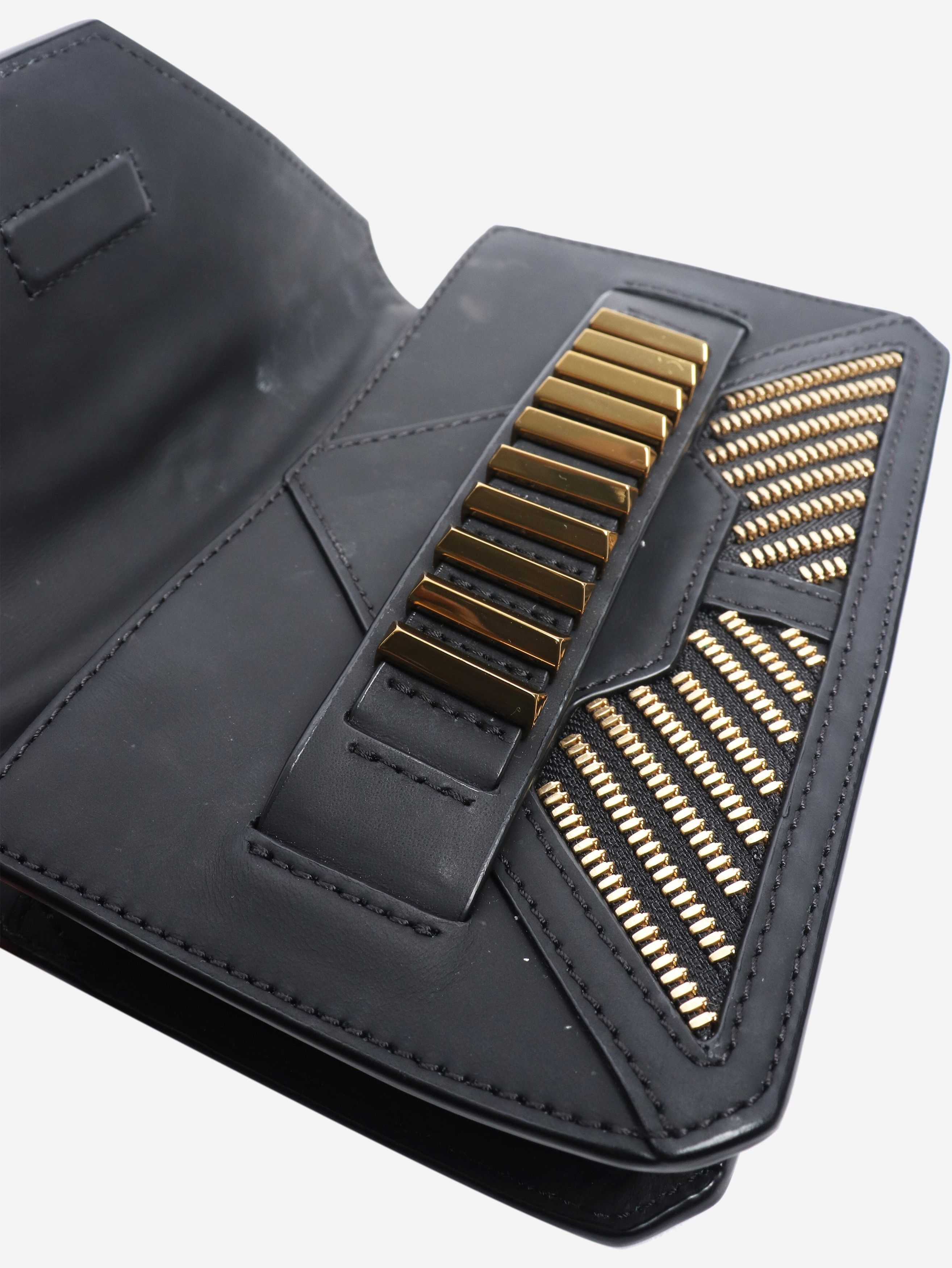 MCM Black zip detail cross-body bag Size ONE SIZE - 9 Thumbnail