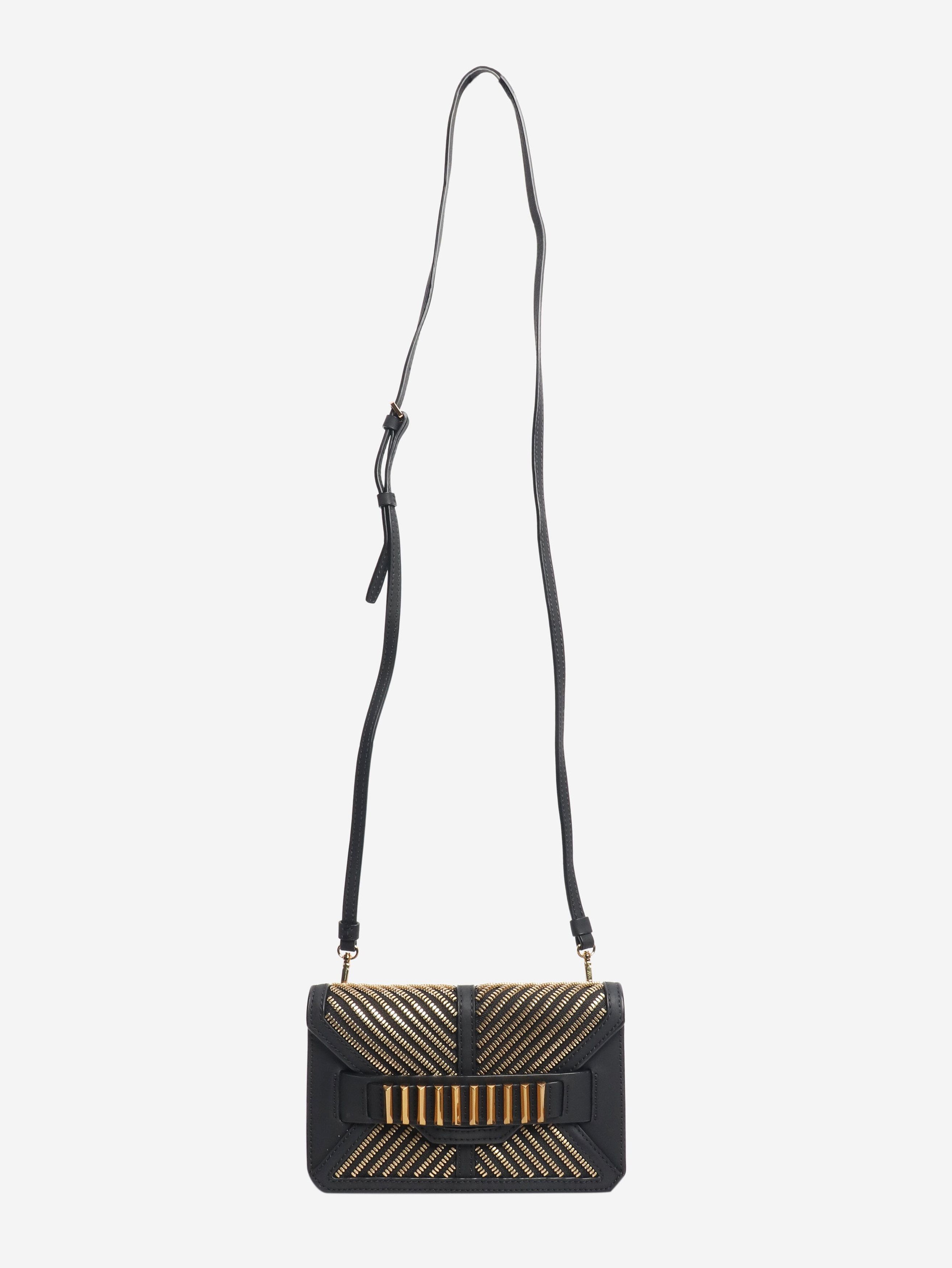 MCM Black zip detail cross-body bag Size ONE SIZE - 2 Thumbnail