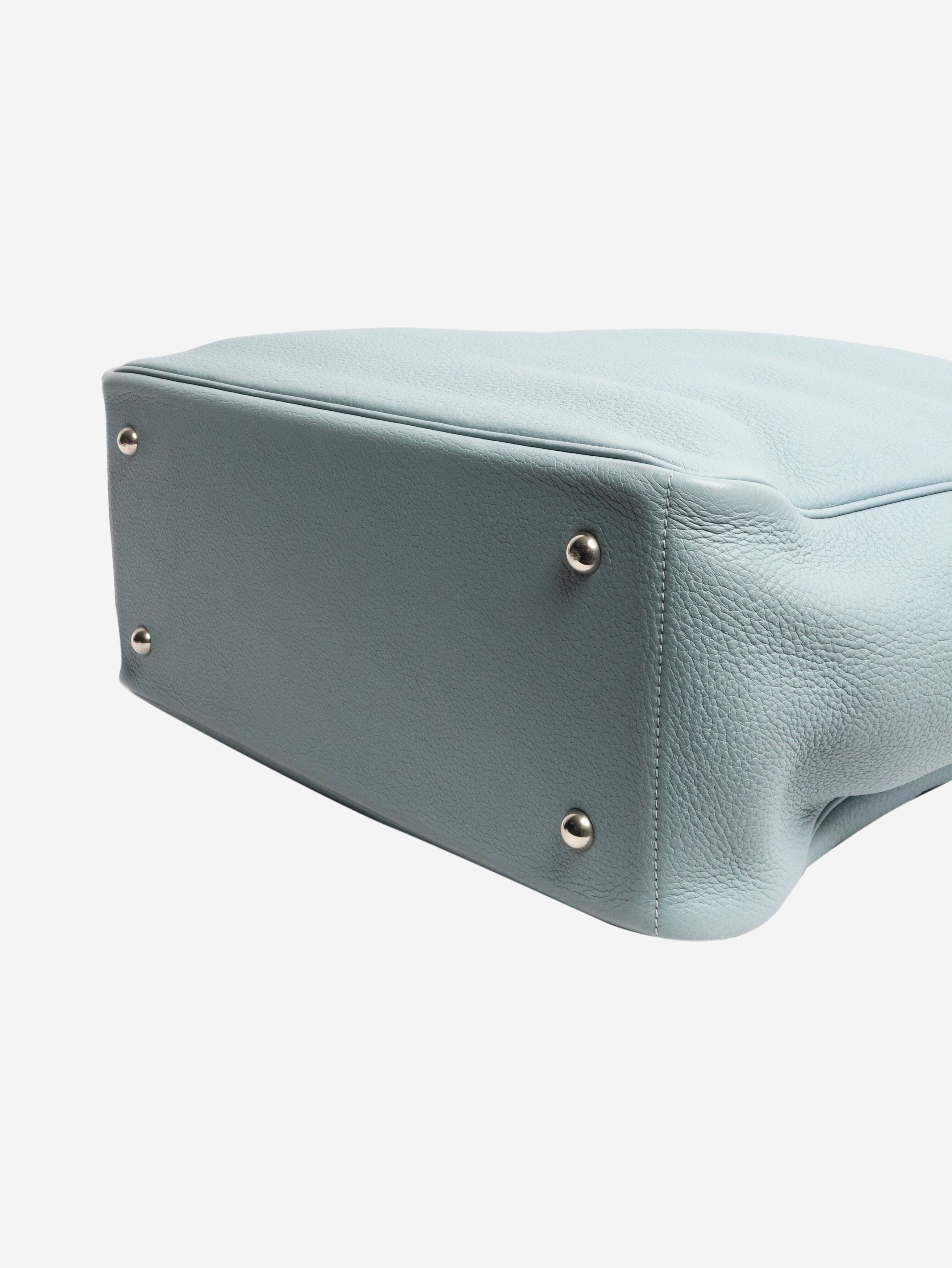Other Light blue leather tote bag Size ONE SIZE - 4 Thumbnail