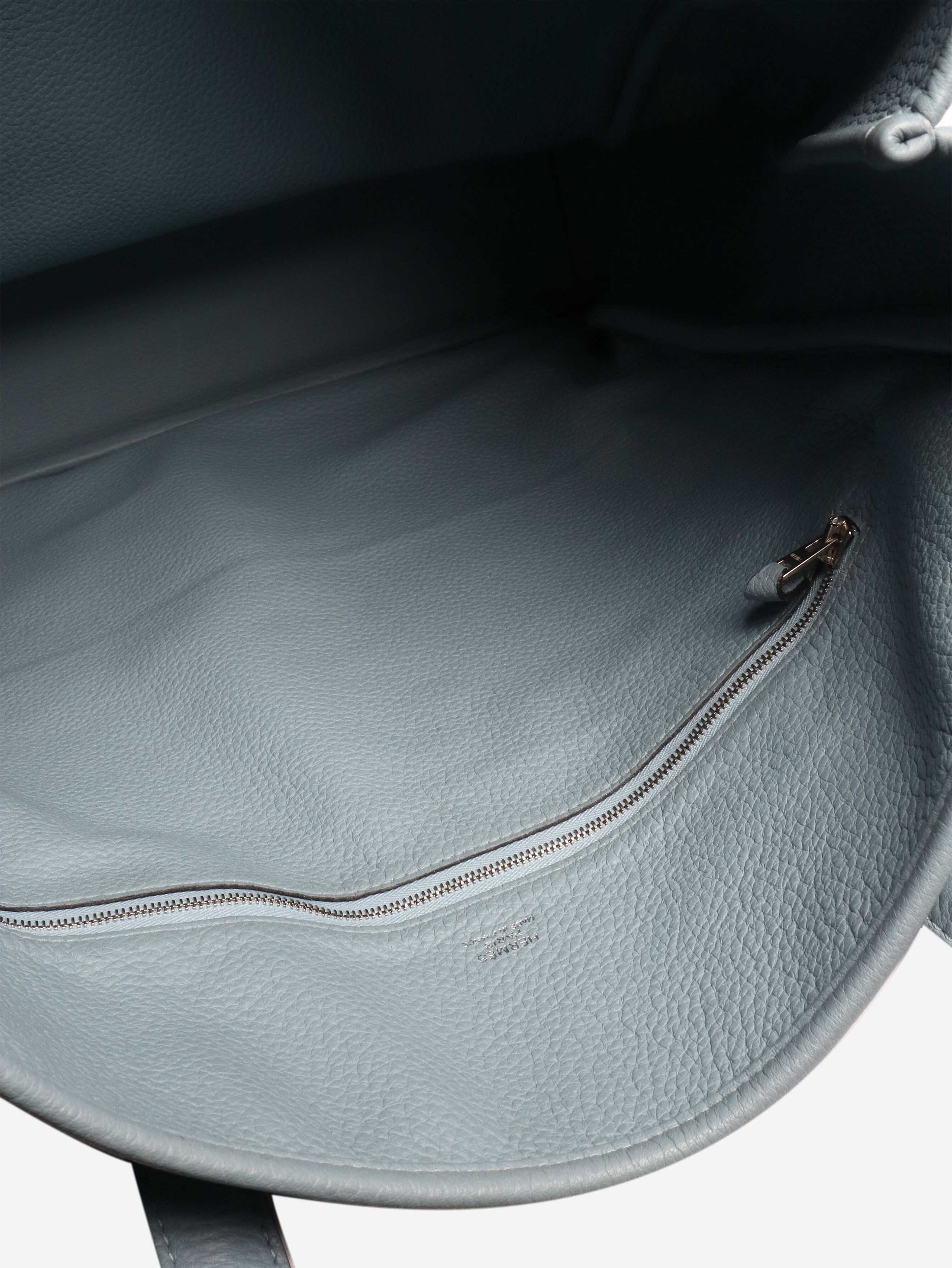 Other Light blue leather tote bag Size ONE SIZE - 6 Thumbnail
