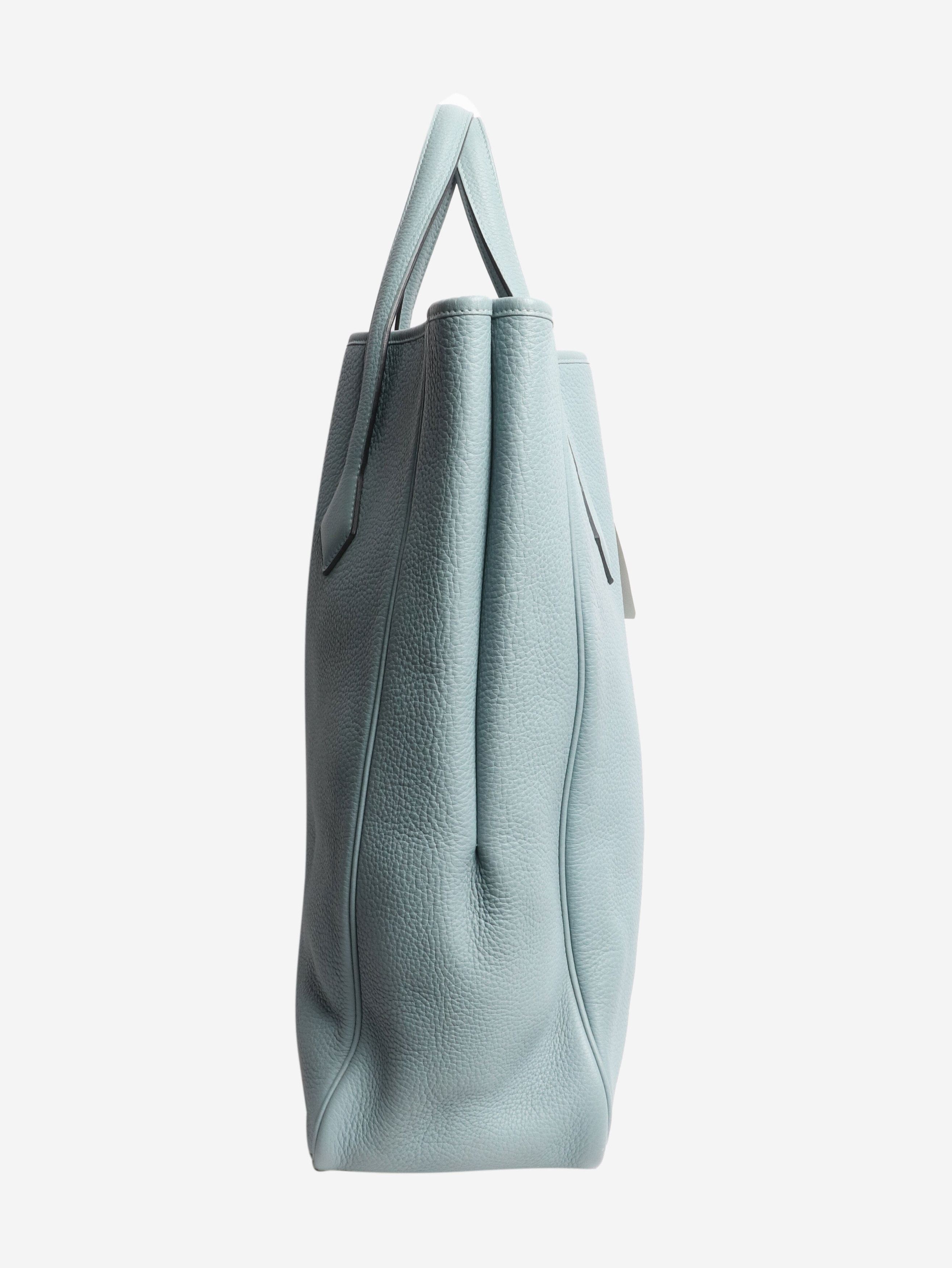 Other Light blue leather tote bag Size ONE SIZE - 2 Thumbnail