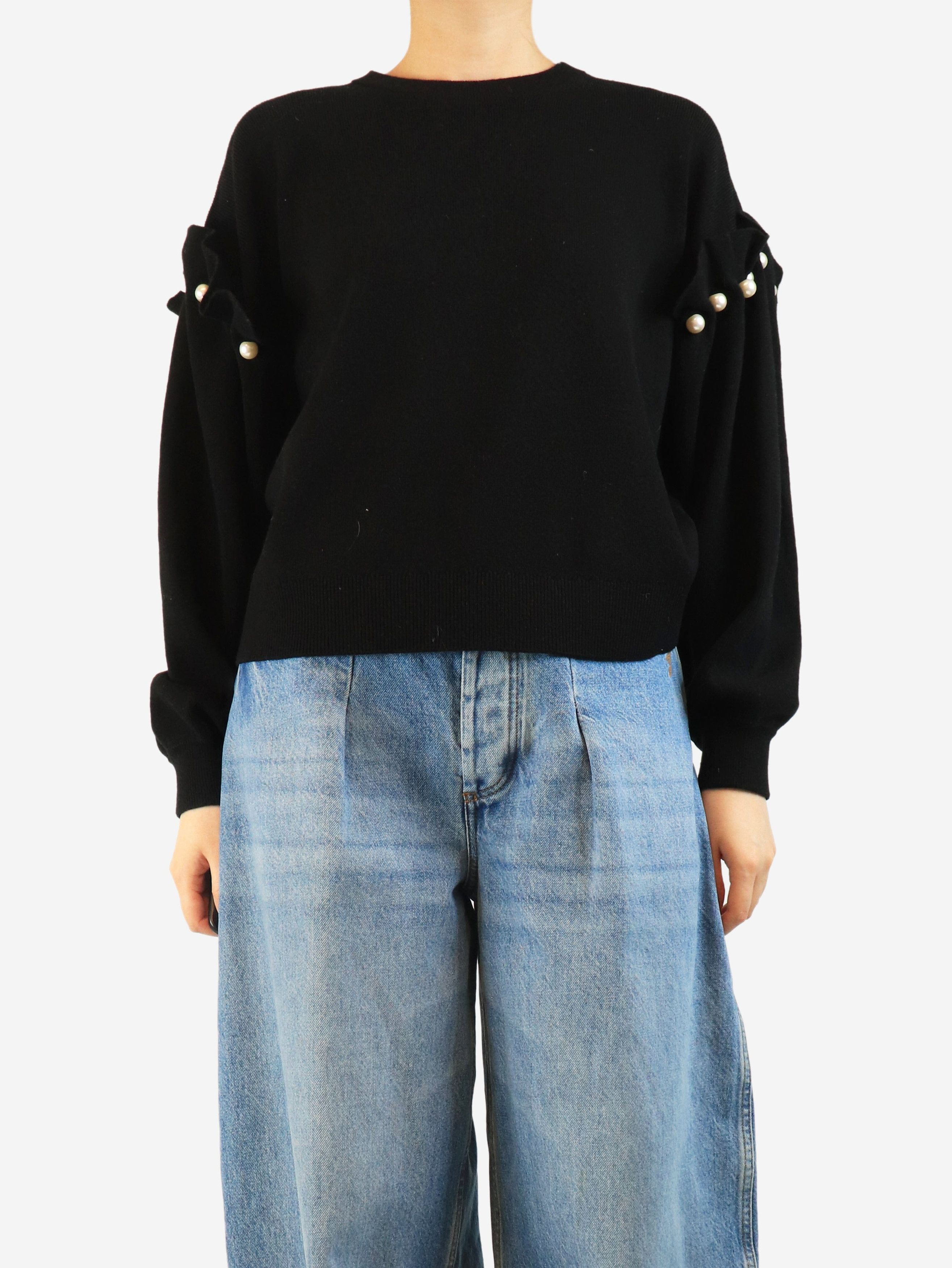 Other Black Yuki pearl-shoulder jumper - S Size S / US 4 / IT 40 - 2 Thumbnail