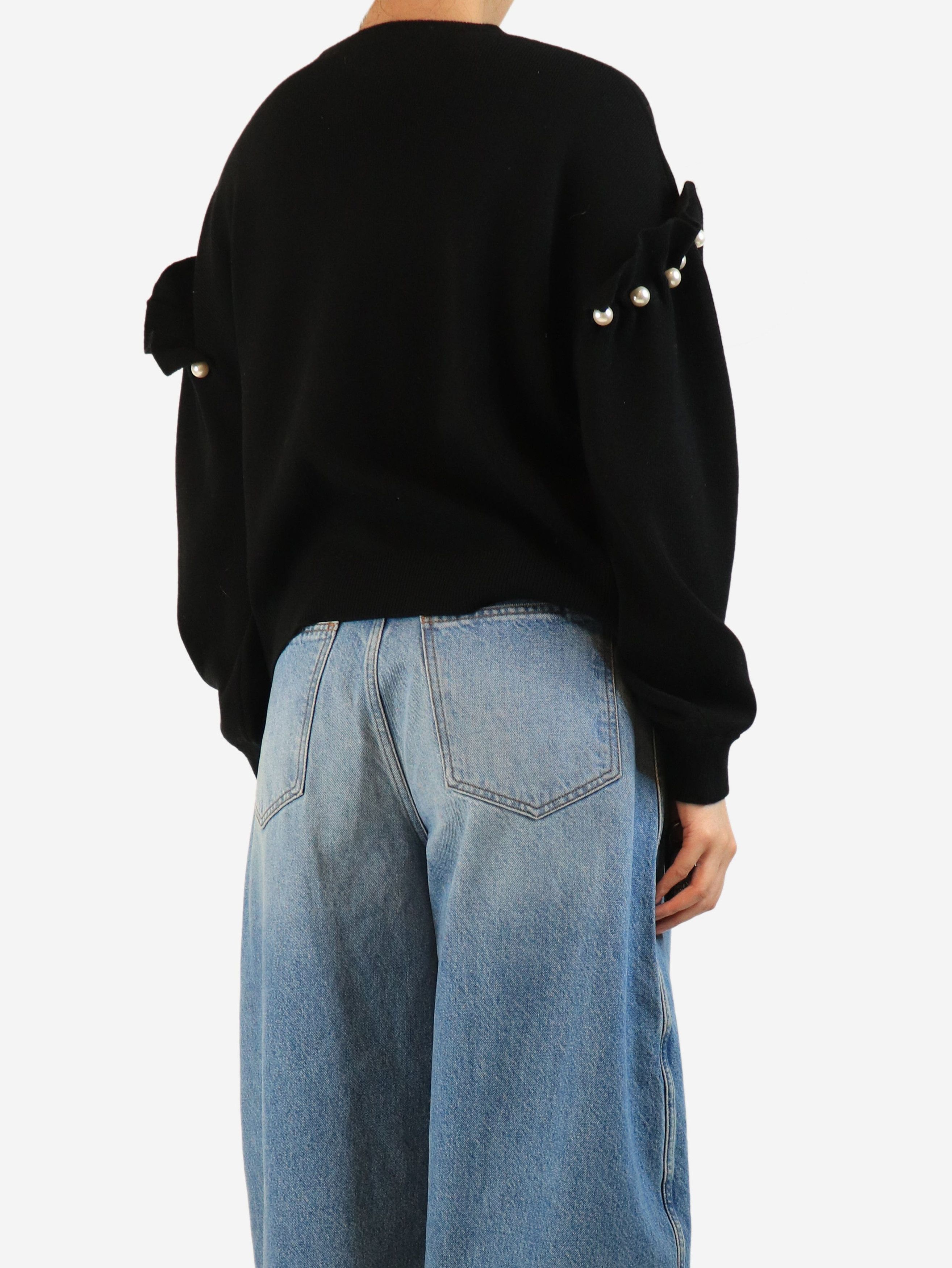 Other Black Yuki pearl-shoulder jumper - S Size S / US 4 / IT 40 - 3 Thumbnail