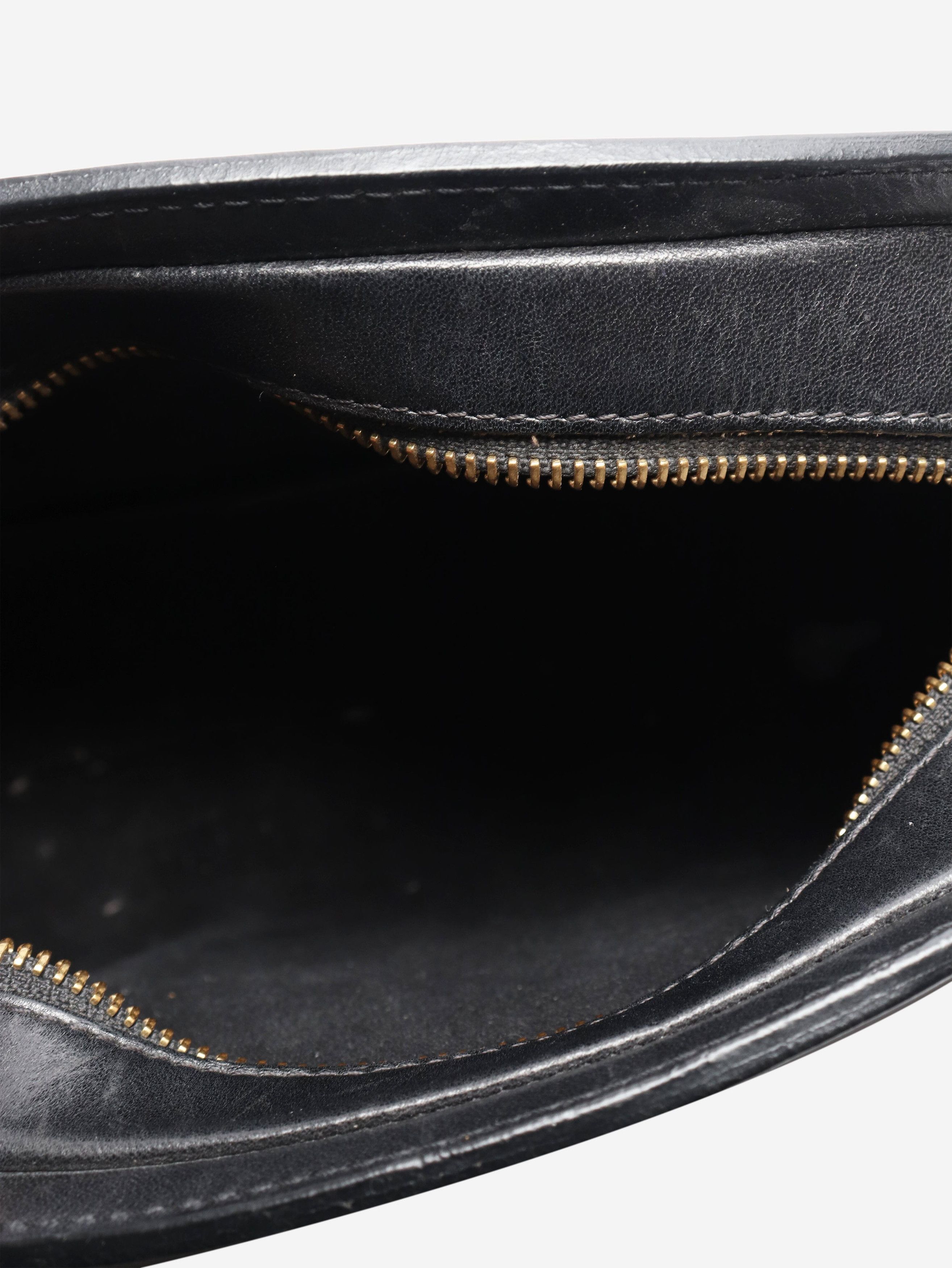 A.P.C. Black Demi-Lune leather shoulder bag Size ONE SIZE - 8 Thumbnail