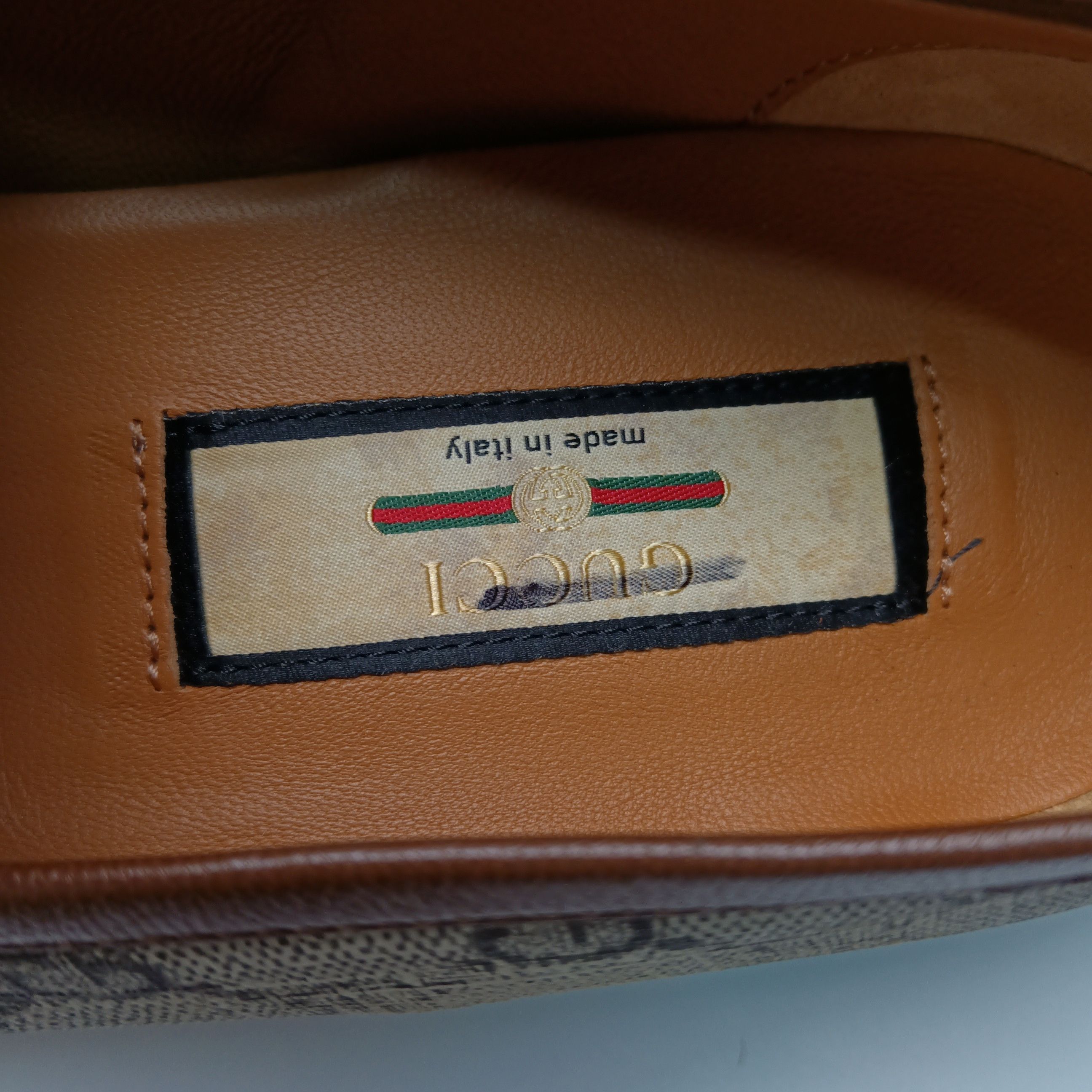 Gucci Gucci Men 8.5 Leather Size US 8.5 / EU 41-42 - 9 Thumbnail