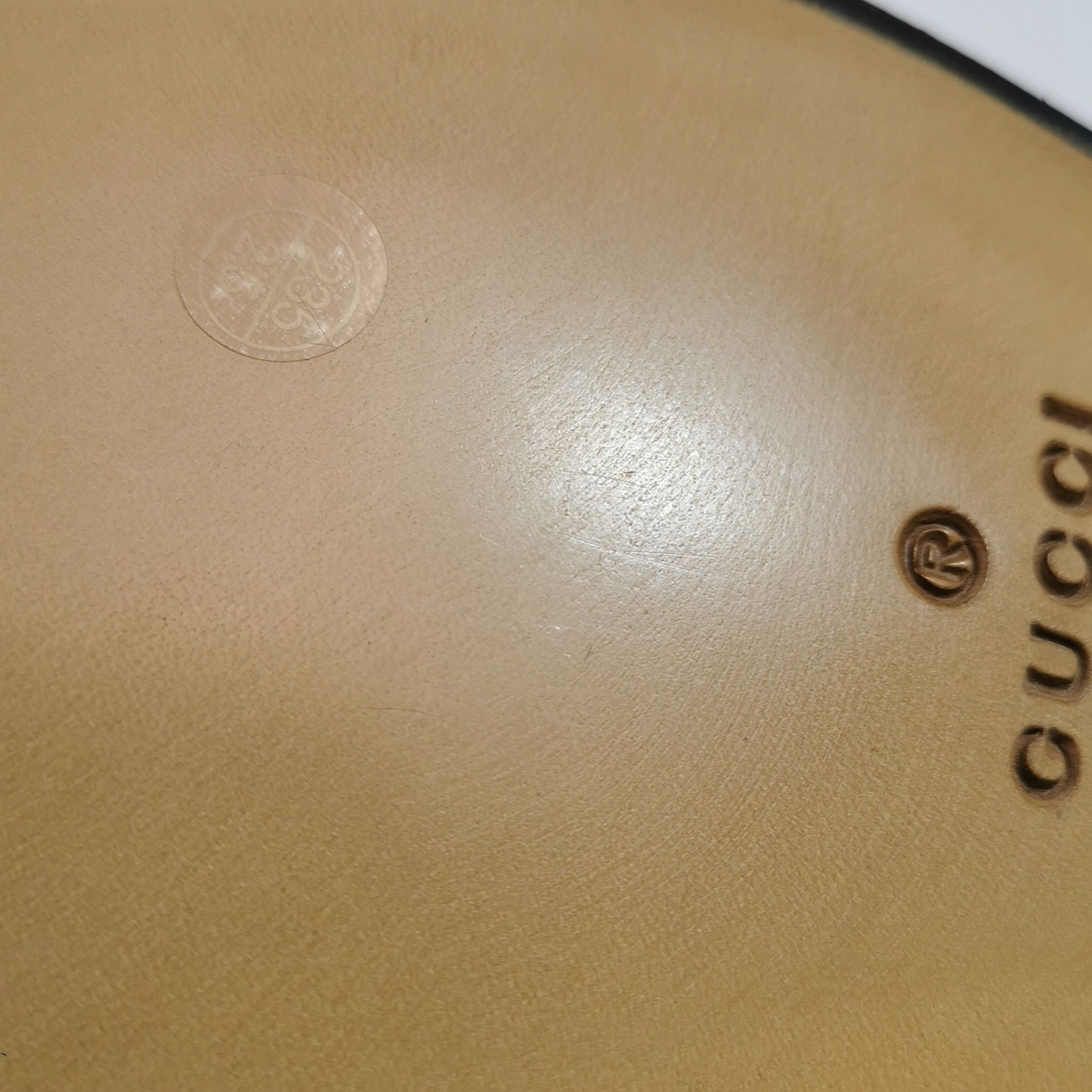 Gucci Gucci Men 5.5 Leather Size US 5.5 / EU 38 - 9 Thumbnail