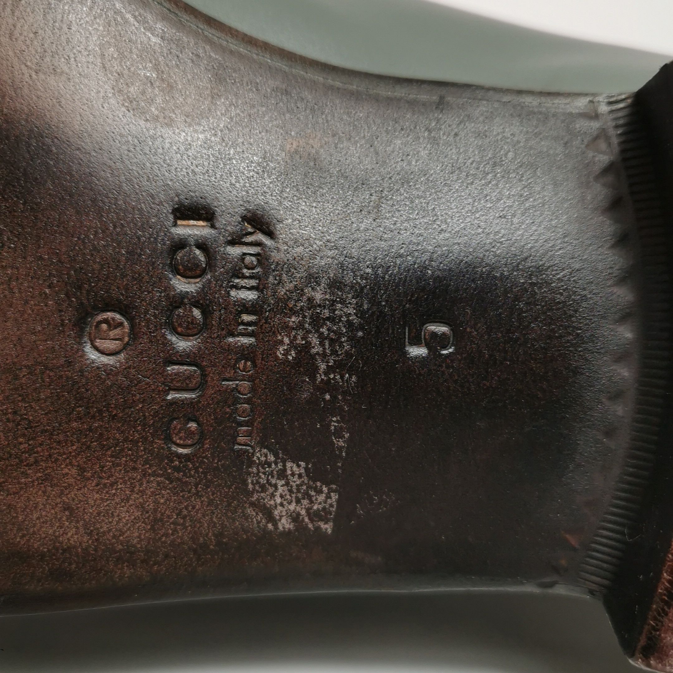 Gucci Gucci Men 6 Leather Size US 6 / EU 39 - 8 Thumbnail