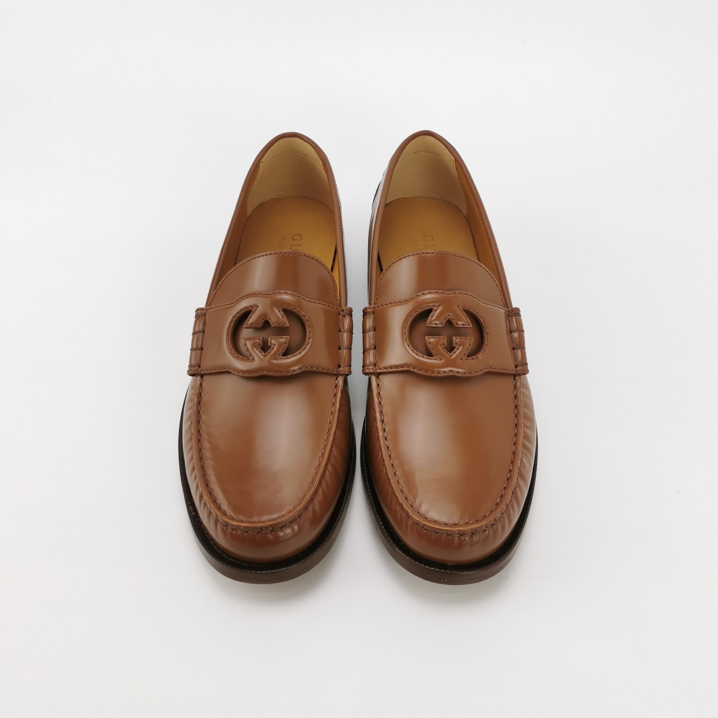 Gucci Gucci Men 10 Leather Size US 10 / EU 43 - 3 Thumbnail