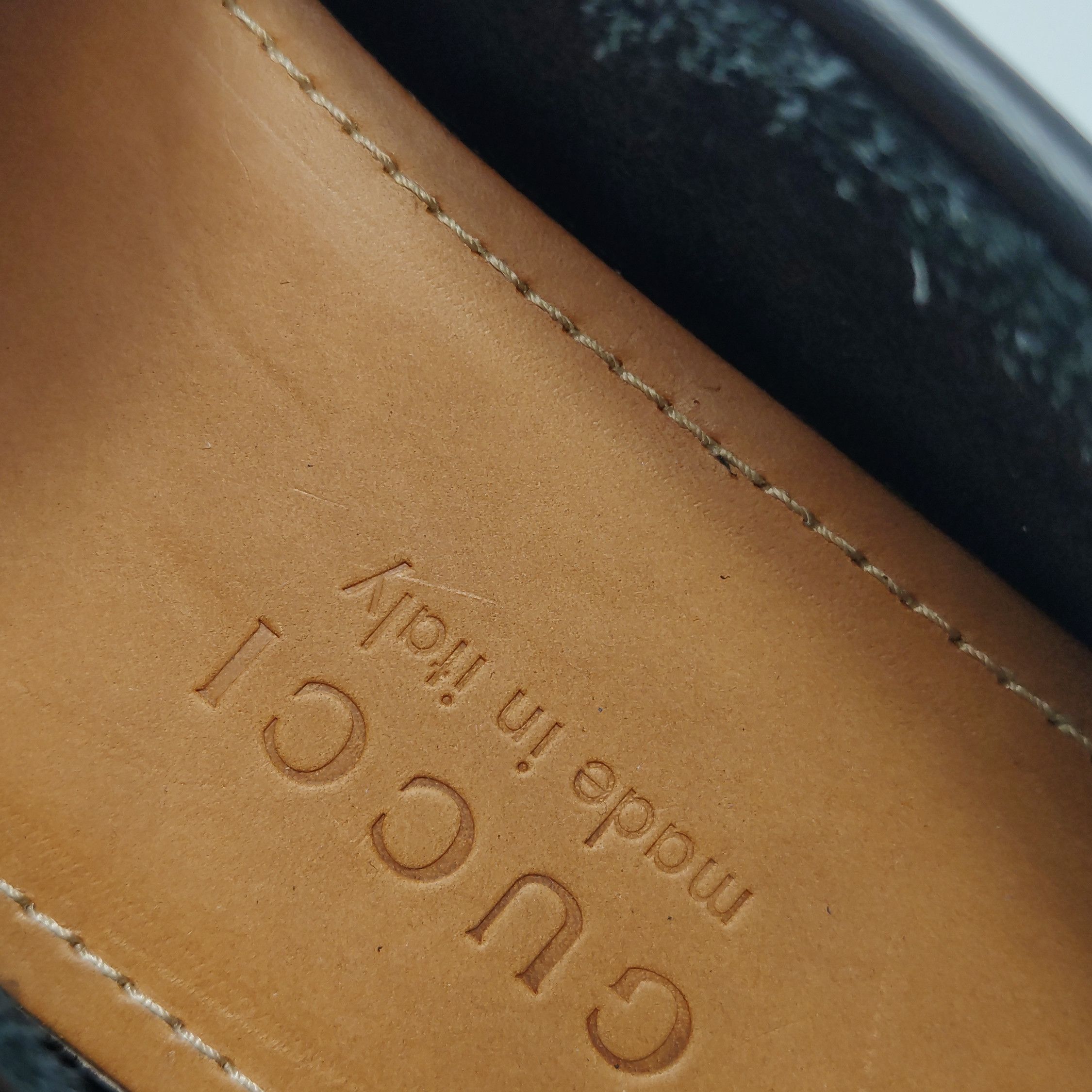 Gucci Gucci Men 5.5 Leather Size US 5.5 / EU 38 - 9 Thumbnail