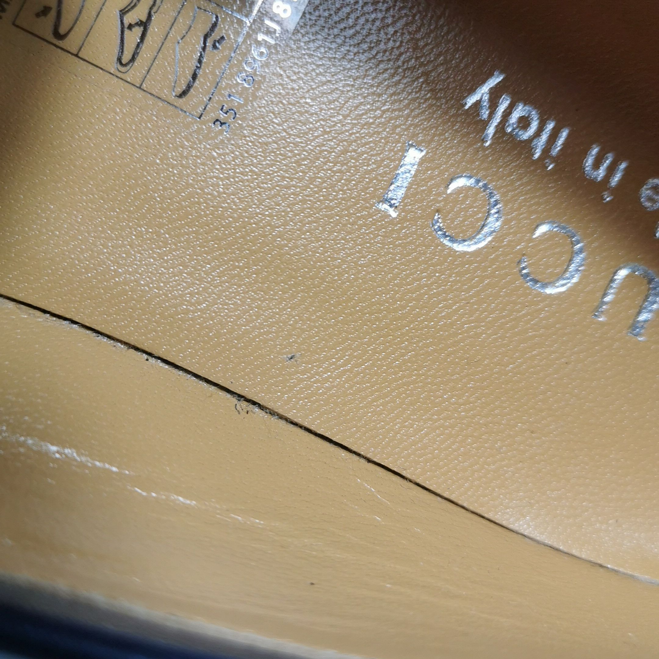 Gucci Gucci Men 6.5 Leather Size US 6.5 / EU 39-40 - 8 Thumbnail