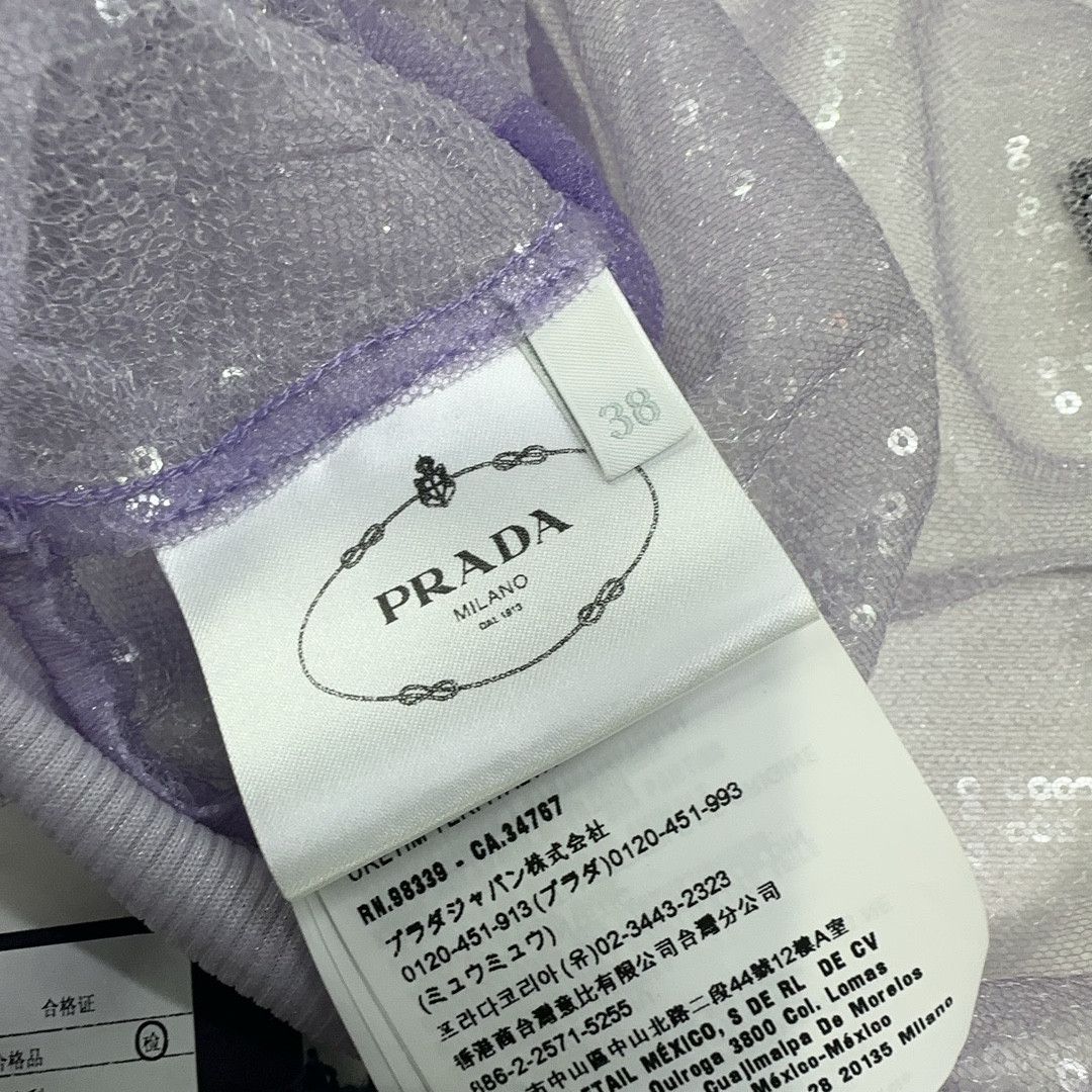 Prada Prada Sequin V-Neck Cardigan Size 38 Size XS / US 0-2 / IT 36-38 - 5 Thumbnail