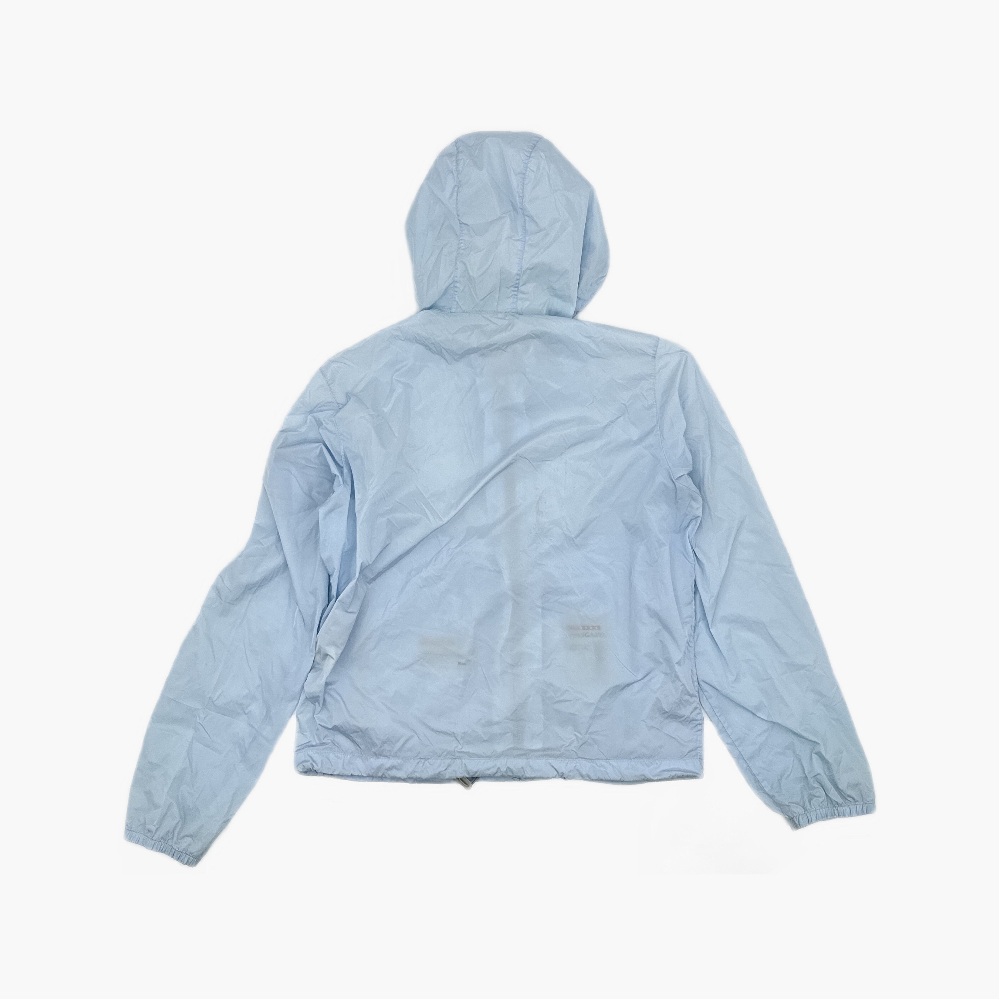 Prada Prada Hooded Lightweight Jacket Blue Size M Size US M / EU 48-50 / 2 - 2 Thumbnail