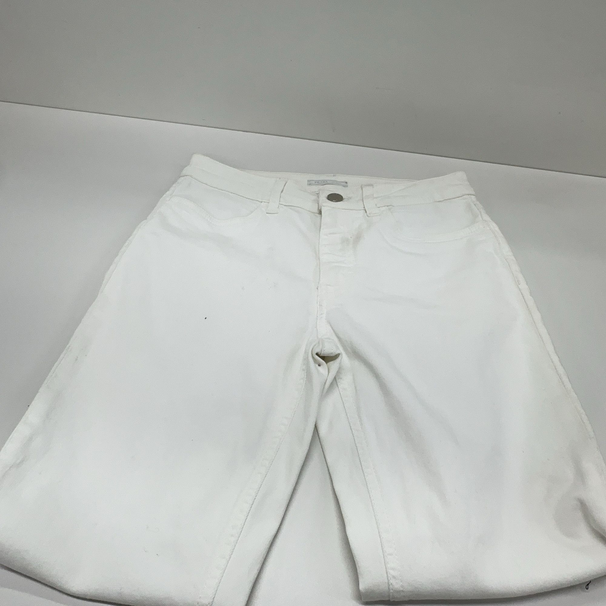 Prada Prada White Denim Jeans Size 26 Size 26" / US 2 / IT 38 - 7 Thumbnail