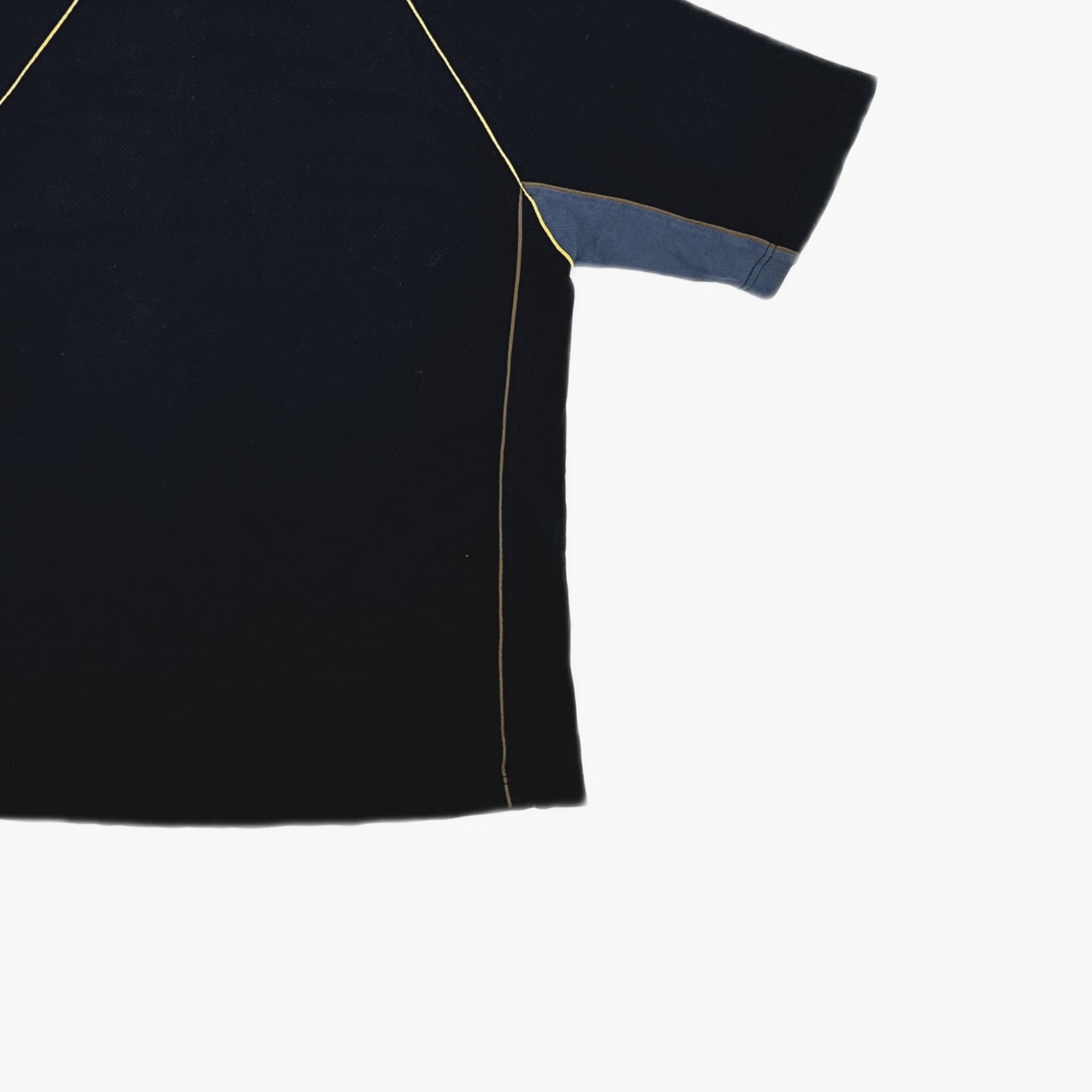 Prada Prada Striped Collar Logo T-Shirt Size M Size US M / EU 48-50 / 2 - 5 Thumbnail