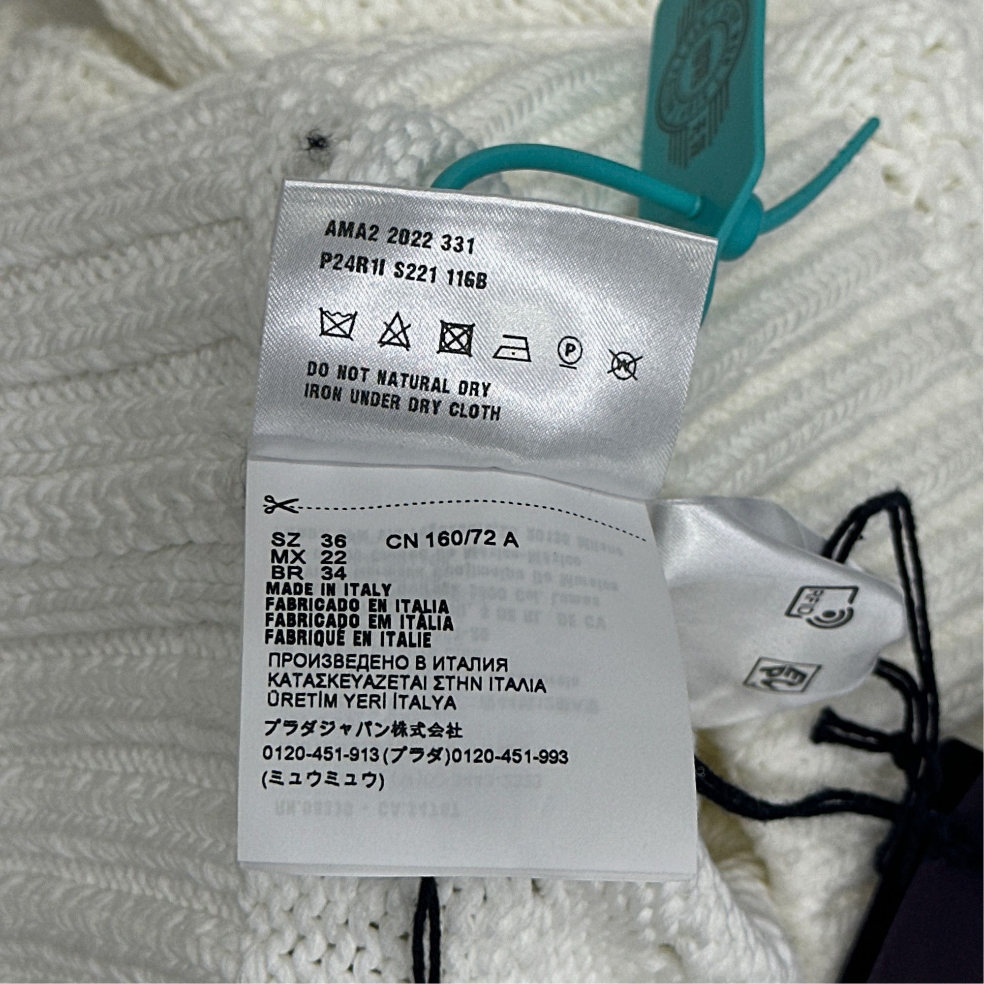 Prada Prada Open-Knit Sweater Size 36 Size XS / US 0-2 / IT 36-38 - 4 Thumbnail
