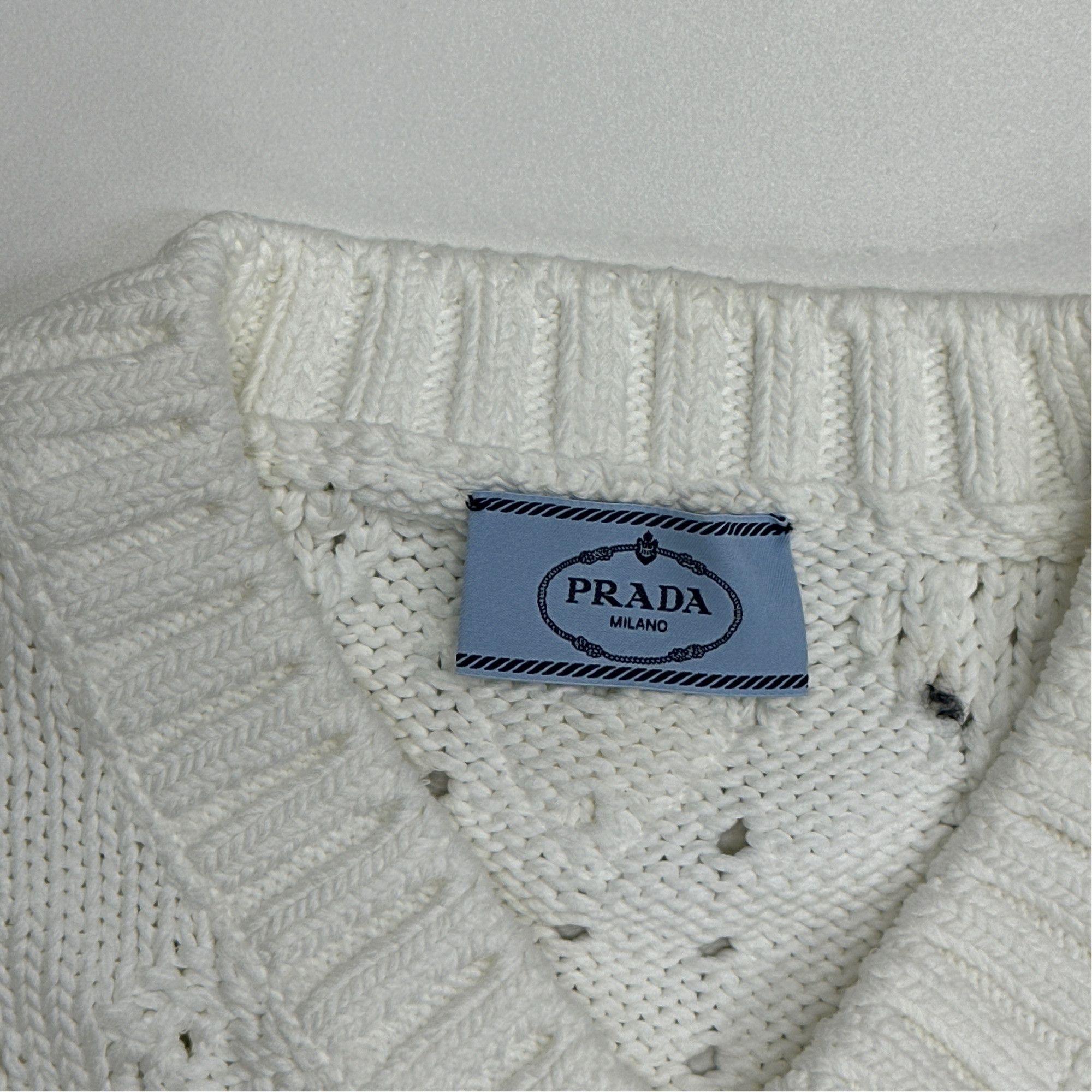Prada Prada Open-Knit Sweater Size 36 Size XS / US 0-2 / IT 36-38 - 5 Thumbnail