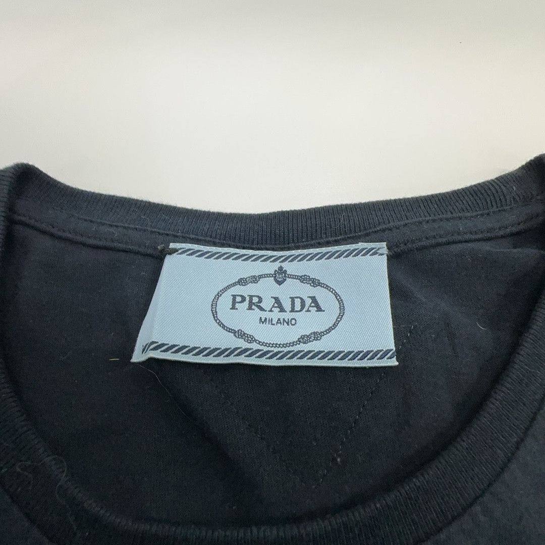 Prada Prada Black Logo Label T-Shirt Size S Size US S / EU 44-46 / 1 - 3 Thumbnail