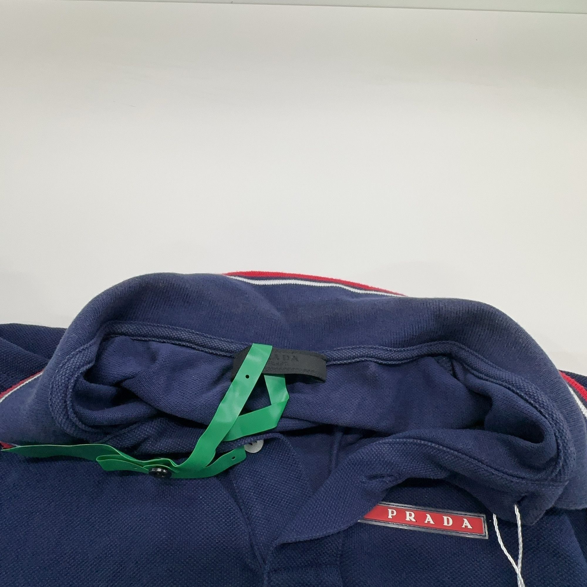 Prada Prada Logo Patch Polo Shirt Size M Size US M / EU 48-50 / 2 - 7 Thumbnail