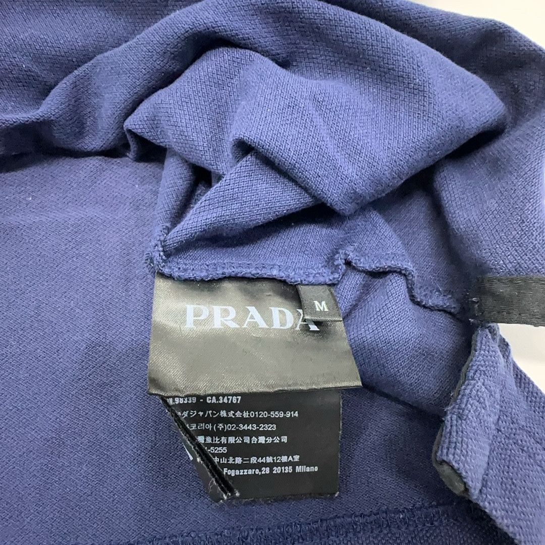Prada Prada Logo Patch Polo Shirt Size M Size US M / EU 48-50 / 2 - 3 Thumbnail