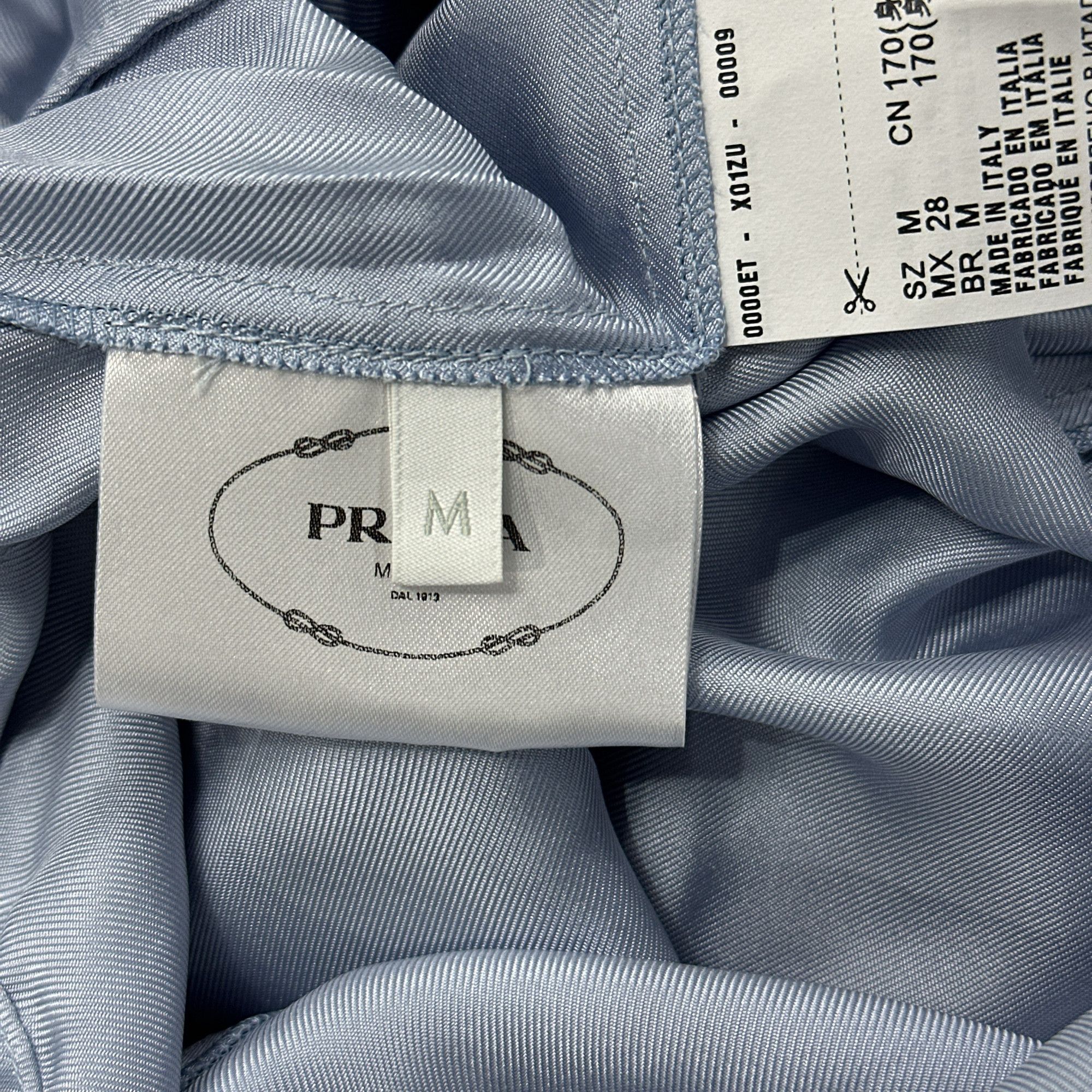 Prada Prada Hooded Silk Pajama Set Size M Size US M / EU 48-50 / 2 - 6 Thumbnail