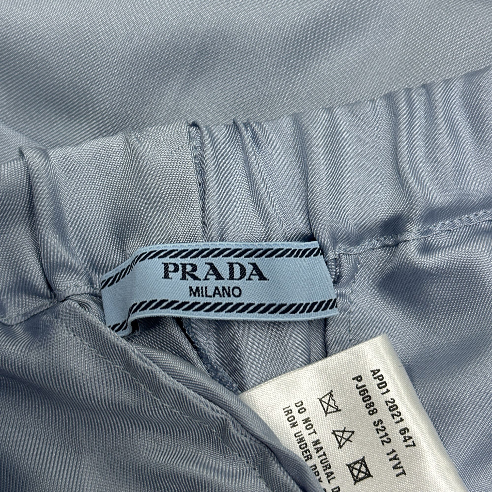 Prada Prada Hooded Silk Pajama Set Size M Size US M / EU 48-50 / 2 - 12 Thumbnail