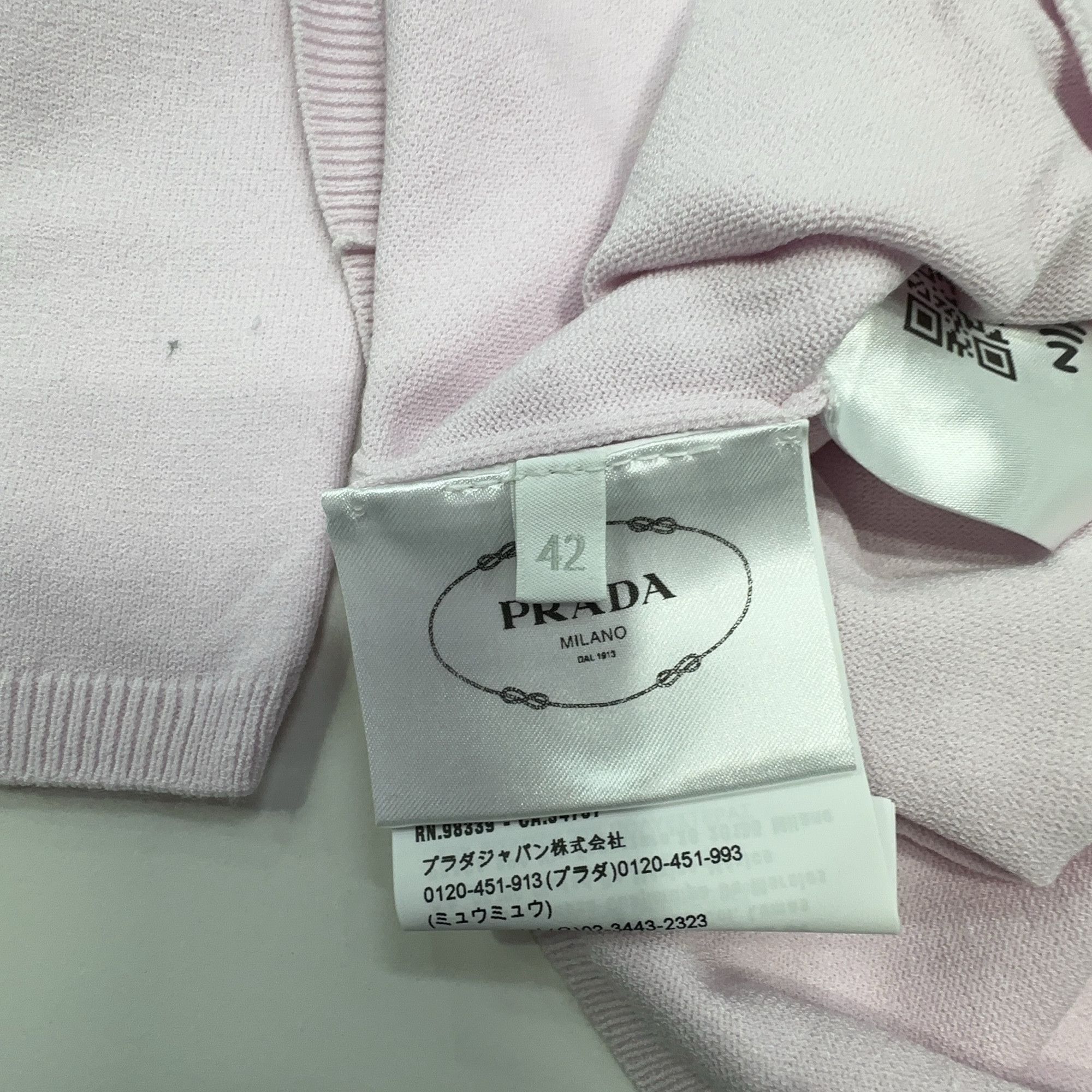 Prada Prada Pink Cut-Out Turtleneck Sweater Size 42 Size M / US 6-8 / IT 42-44 - 5 Thumbnail