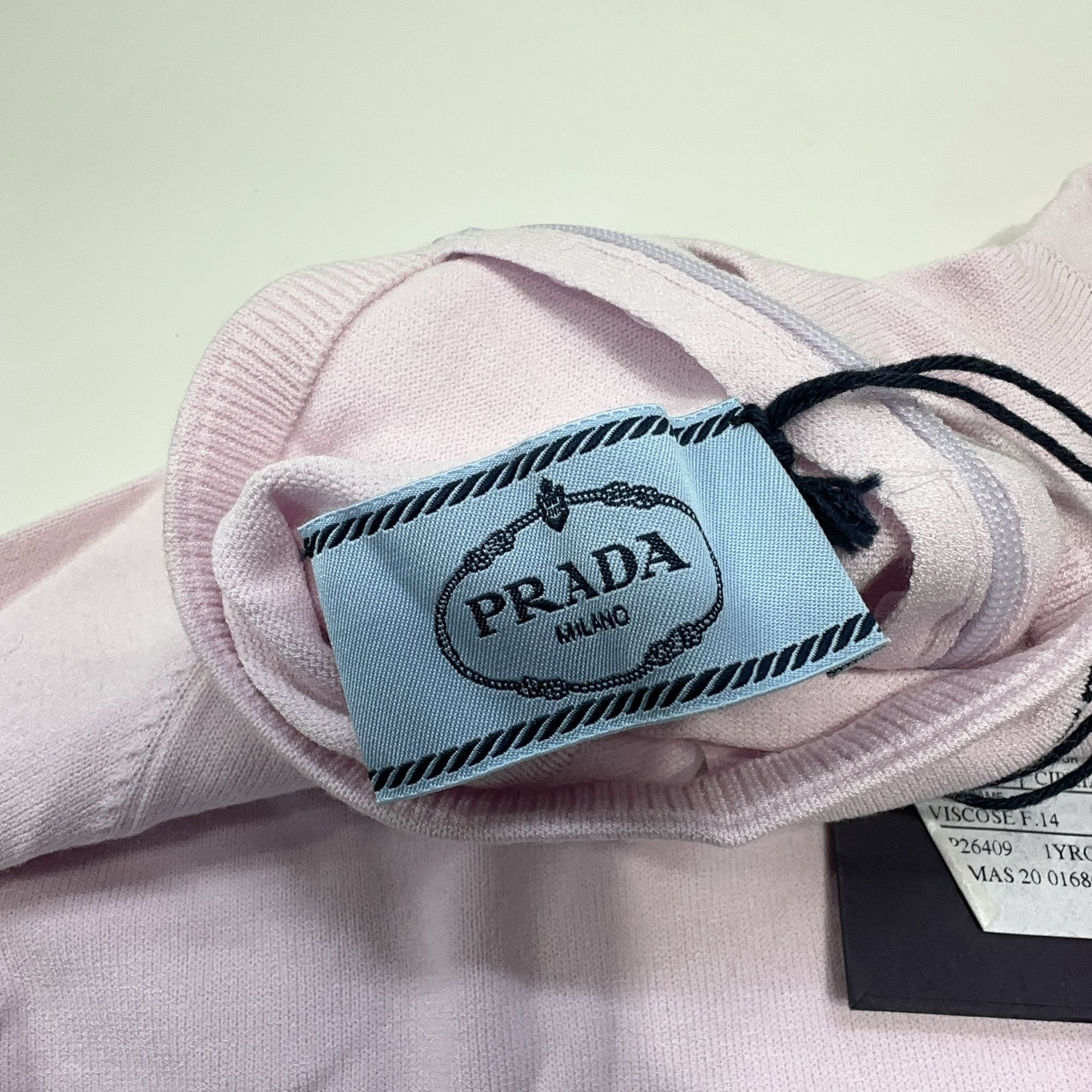 Prada Prada Pink Cut-Out Turtleneck Sweater Size 42 Size M / US 6-8 / IT 42-44 - 4 Thumbnail