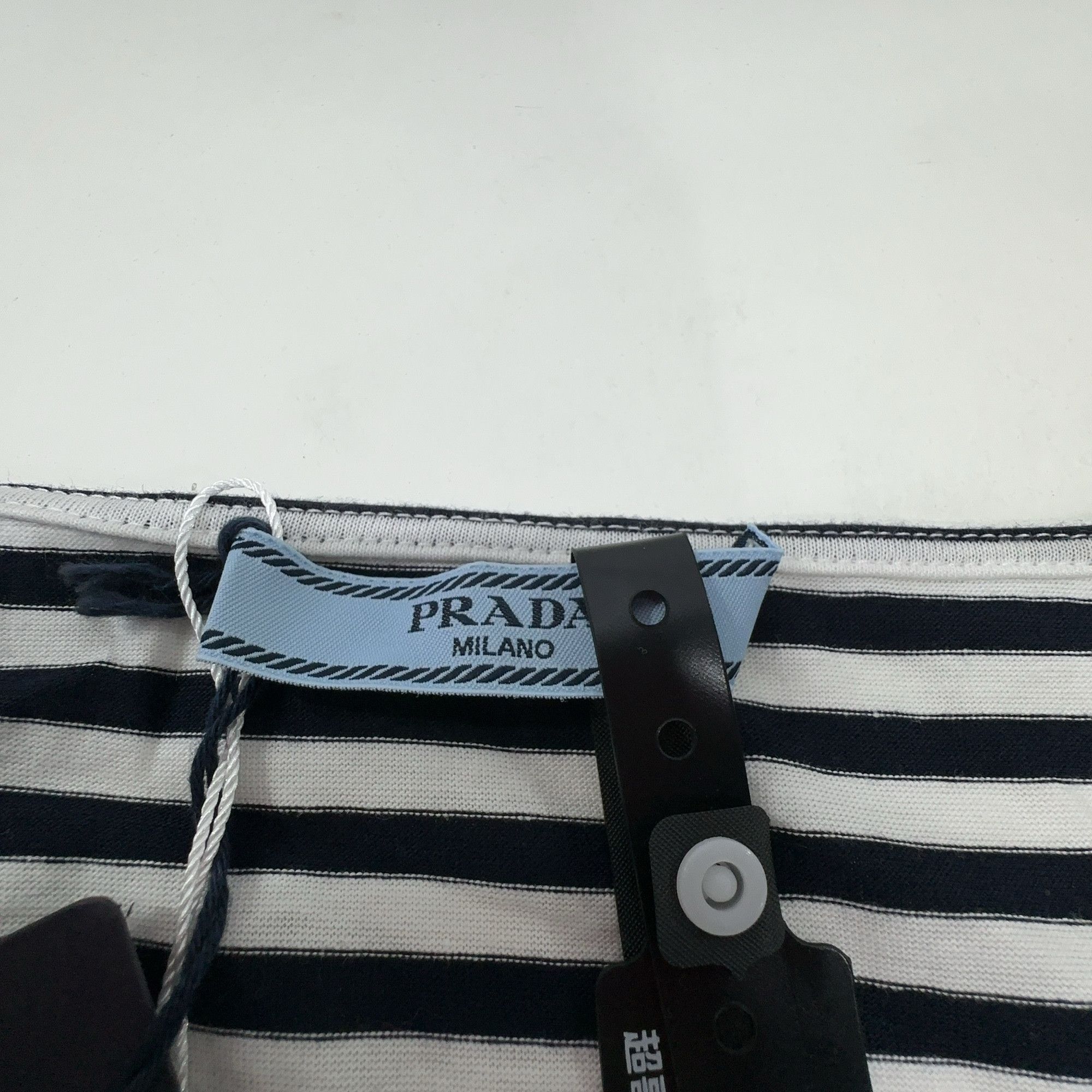 Prada Prada Striped Short Sleeve T-Shirt Size M Size M / US 6-8 / IT 42-44 - 3 Thumbnail