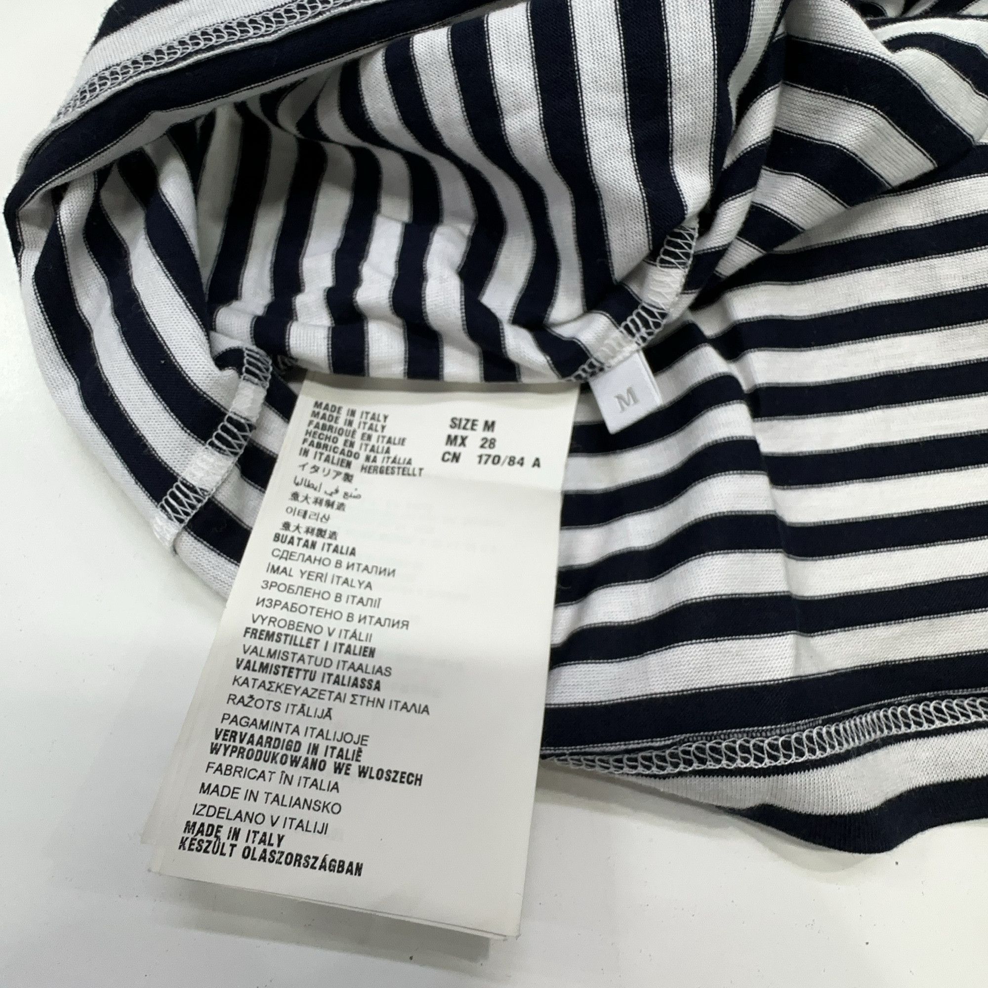 Prada Prada Striped Short Sleeve T-Shirt Size M Size M / US 6-8 / IT 42-44 - 6 Thumbnail