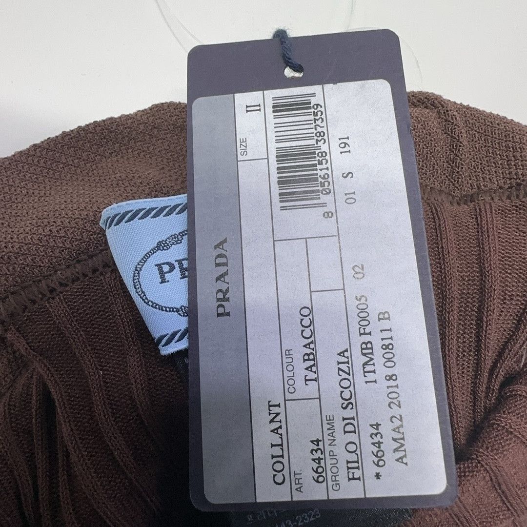 Prada Prada Ribbed Tights Size II Size ONE SIZE - 4 Thumbnail