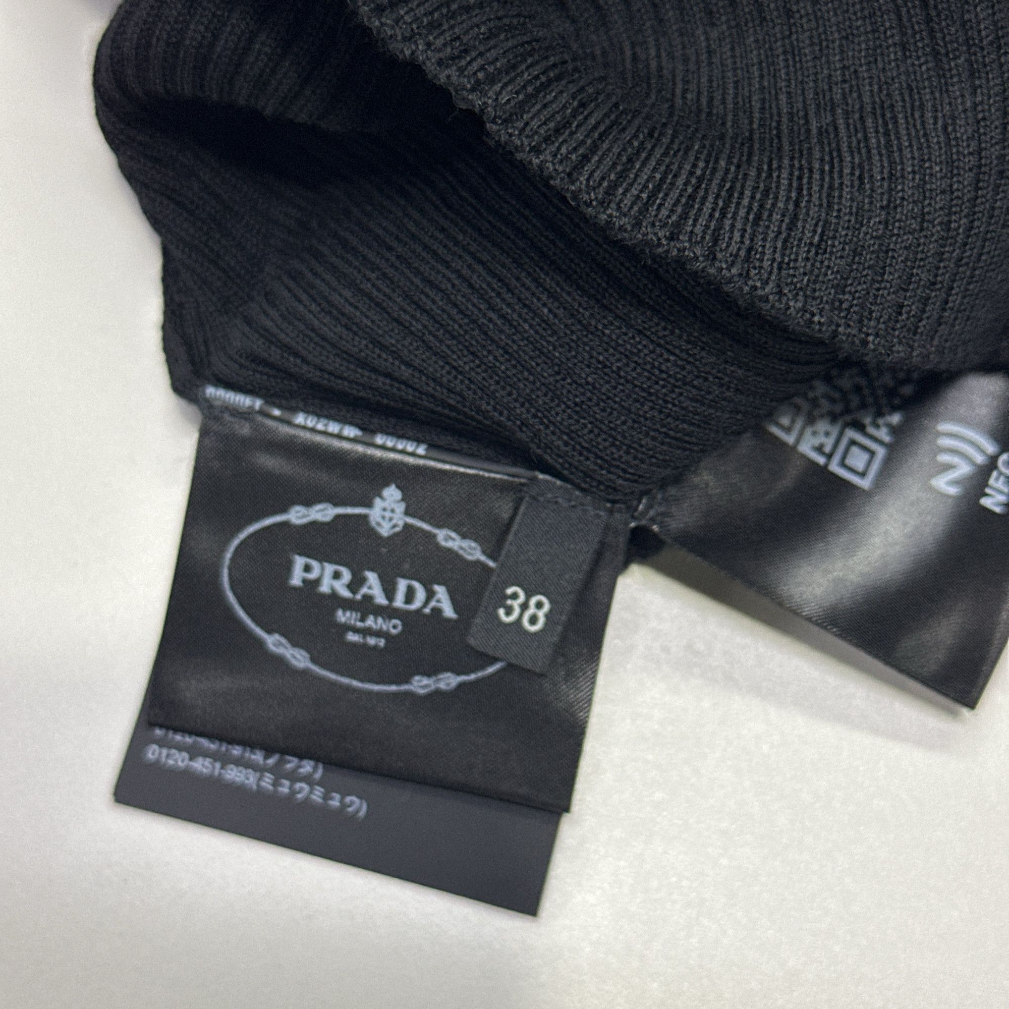 Prada Prada Ribbed Turtleneck Sweater Size 38 Size XS / US 0-2 / IT 36-38 - 5 Thumbnail