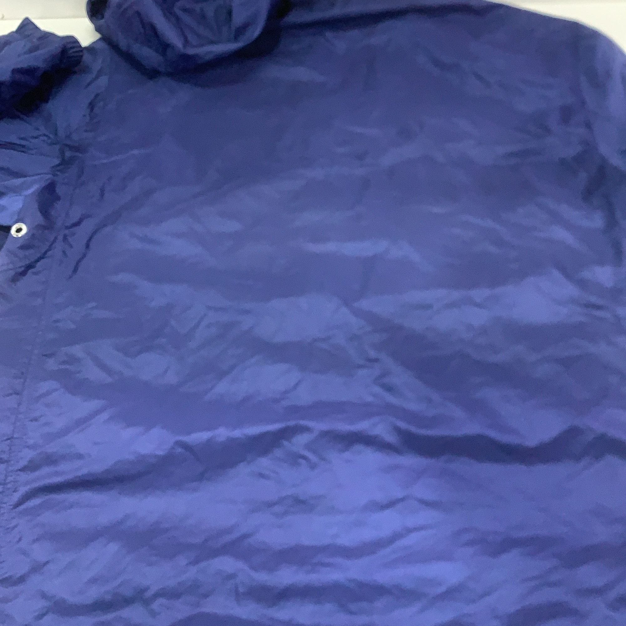 Prada Prada Blue Hooded Windbreaker Jacket Size US S Size US S / EU 44-46 / 1 - 12 Thumbnail