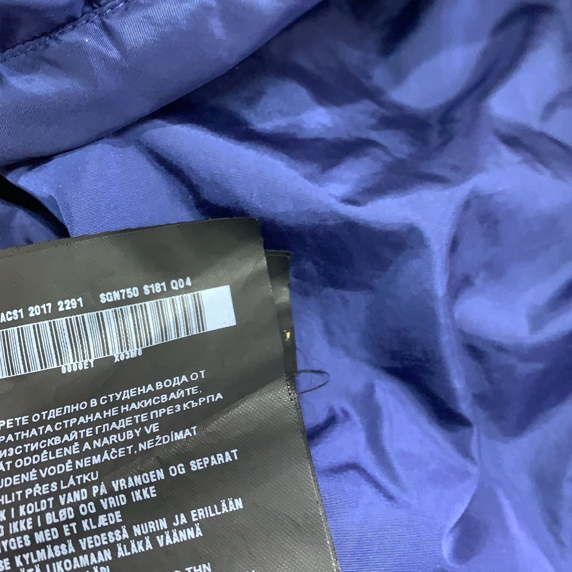 Prada Prada Blue Hooded Windbreaker Jacket Size US S Size US S / EU 44-46 / 1 - 4 Thumbnail