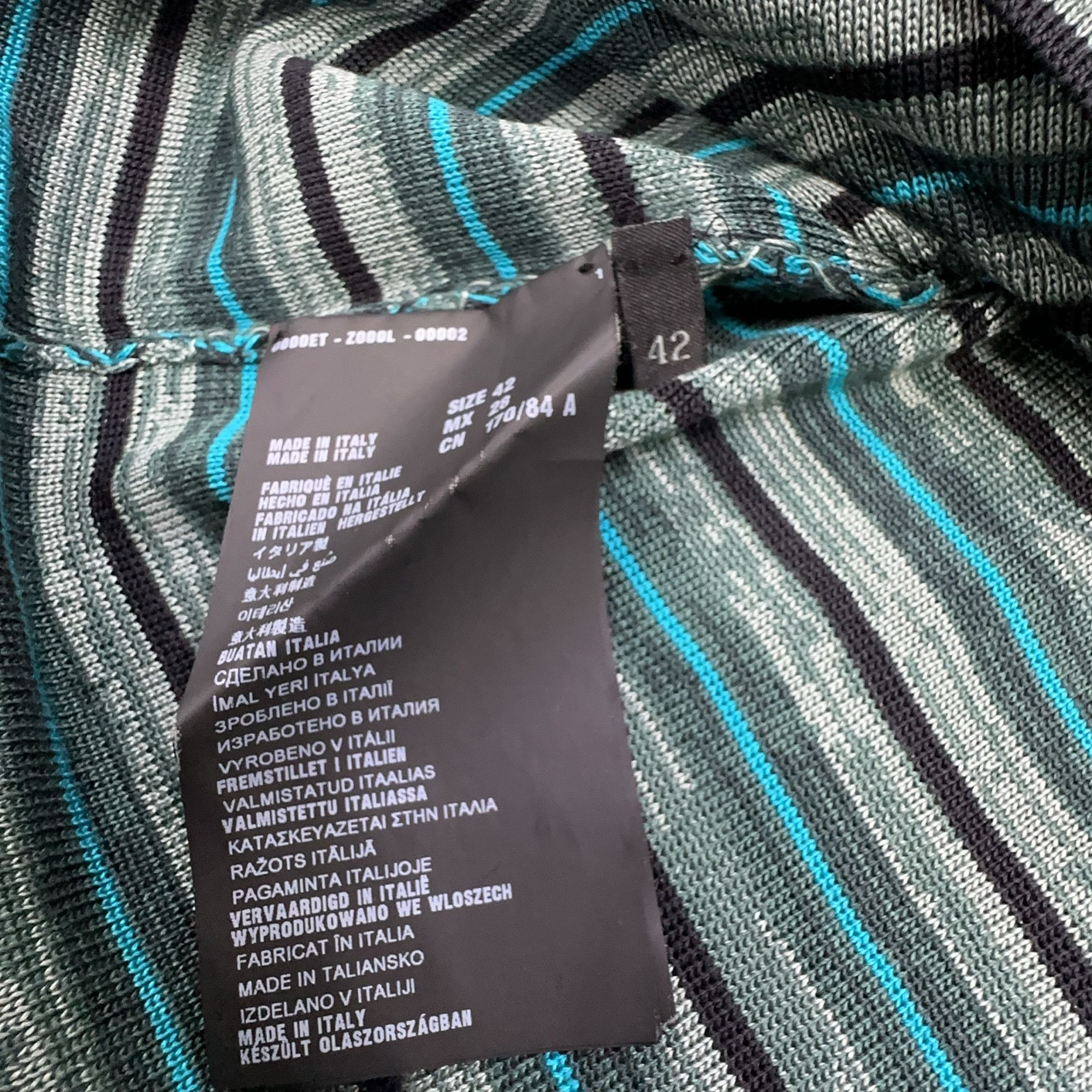 Prada Prada Striped Knit Sweater Size 42 Size M / US 6-8 / IT 42-44 - 5 Thumbnail