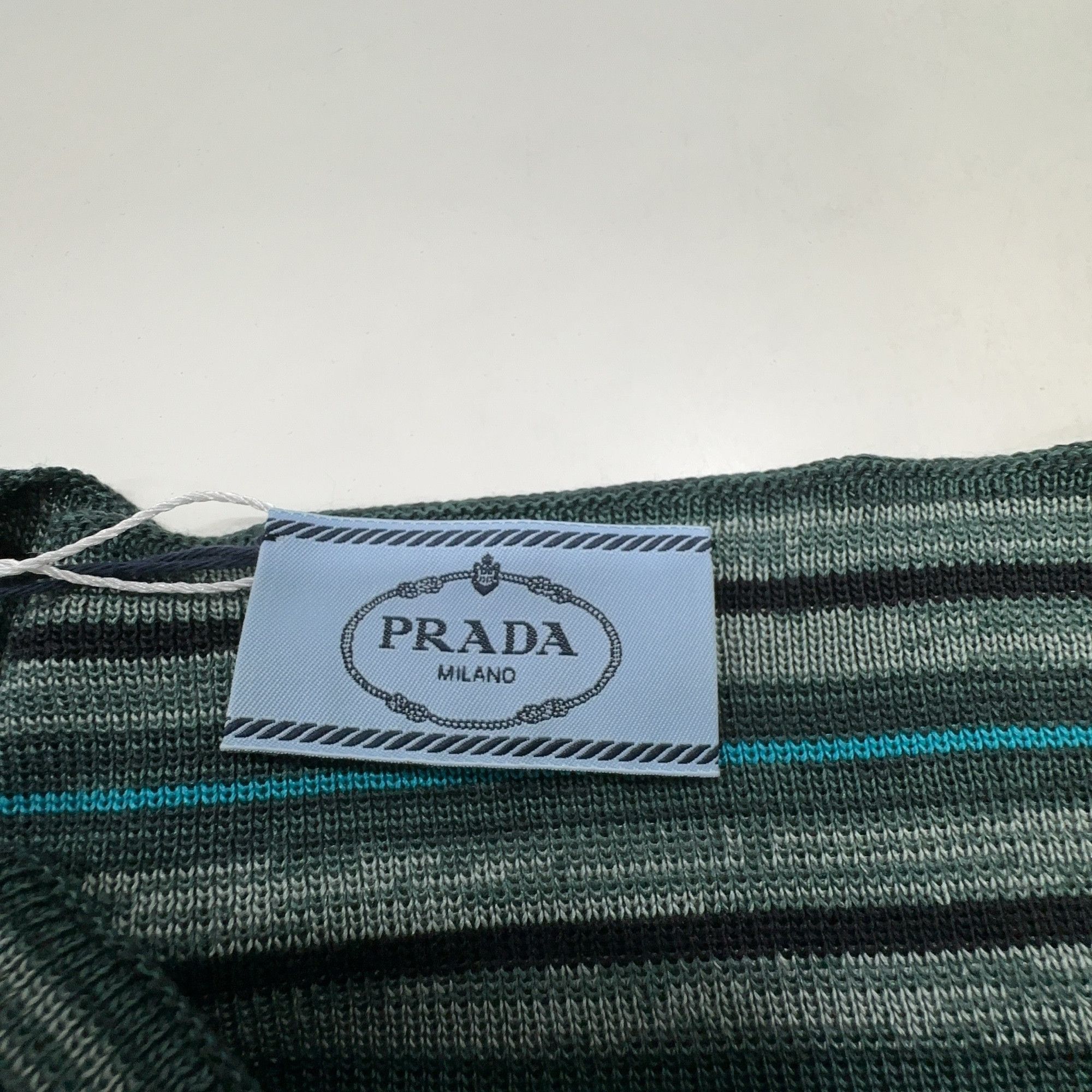 Prada Prada Striped Knit Sweater Size 42 Size M / US 6-8 / IT 42-44 - 3 Thumbnail