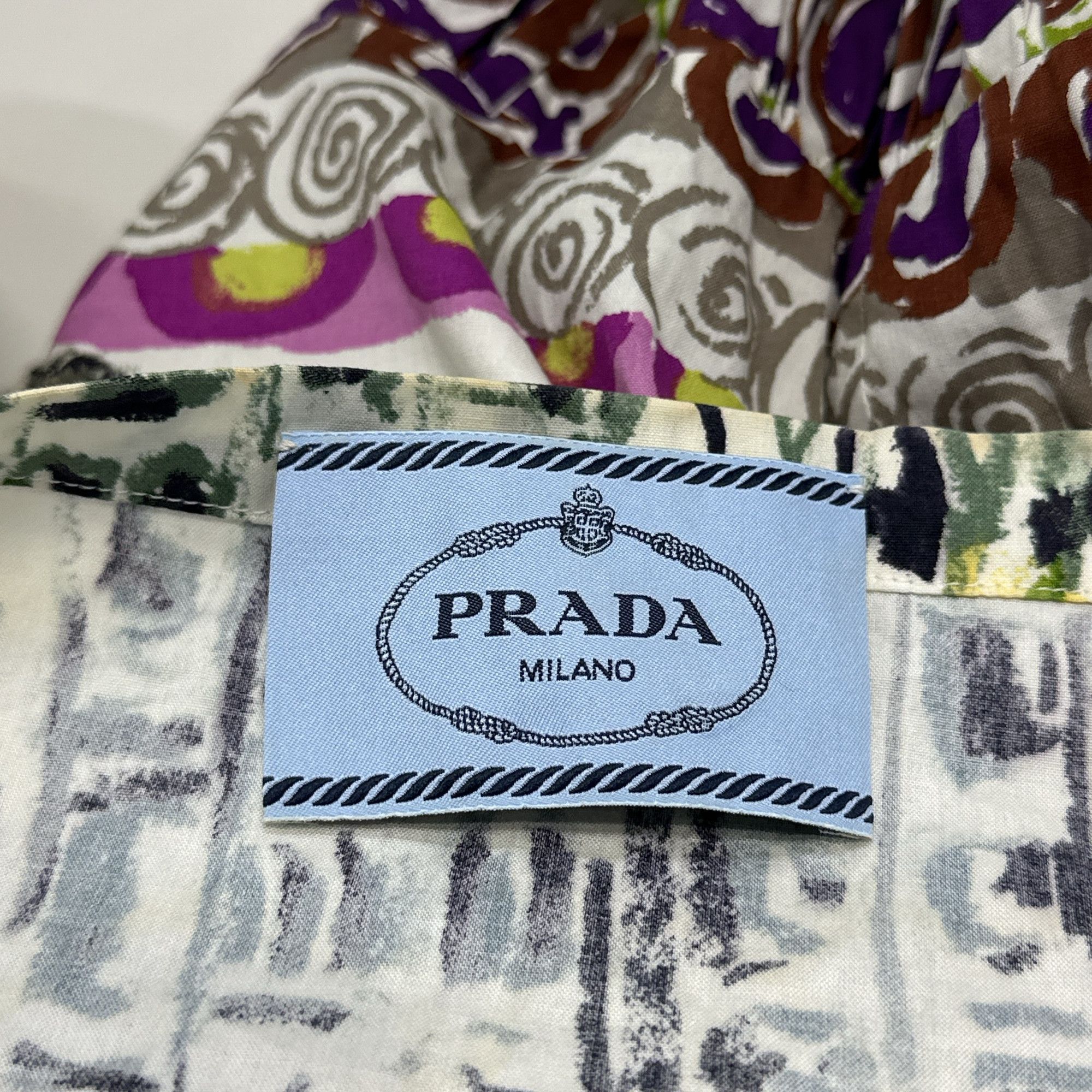 Prada Prada Graphic Print Mini Dress Size 42 Size M / US 6-8 / IT 42-44 - 3 Thumbnail