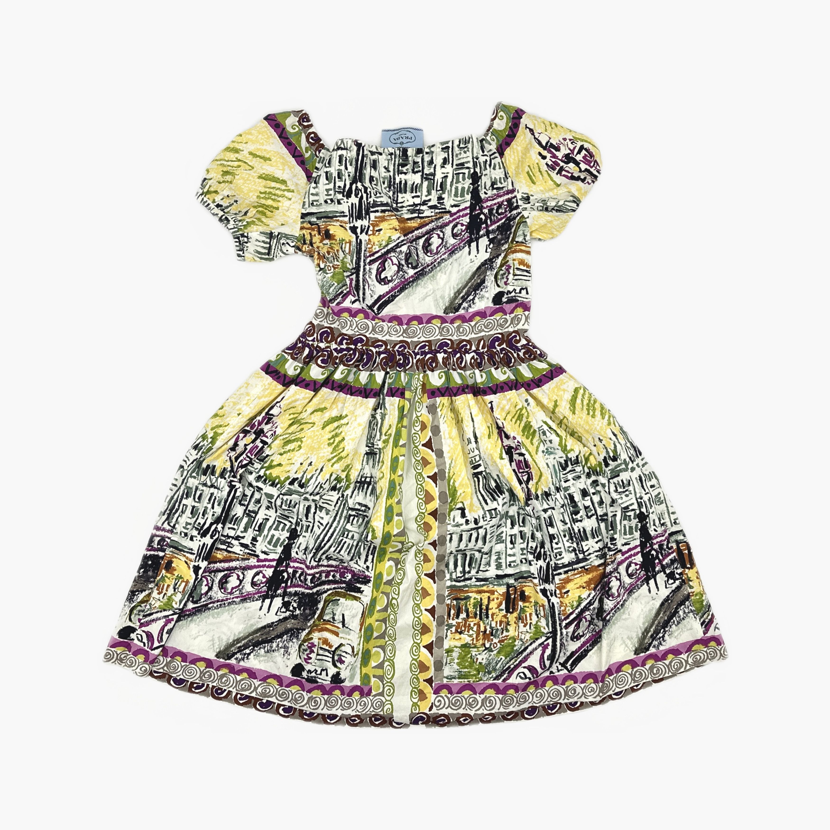 Prada Prada Graphic Print Mini Dress Size 42 Size M / US 6-8 / IT 42-44 - 2 Thumbnail